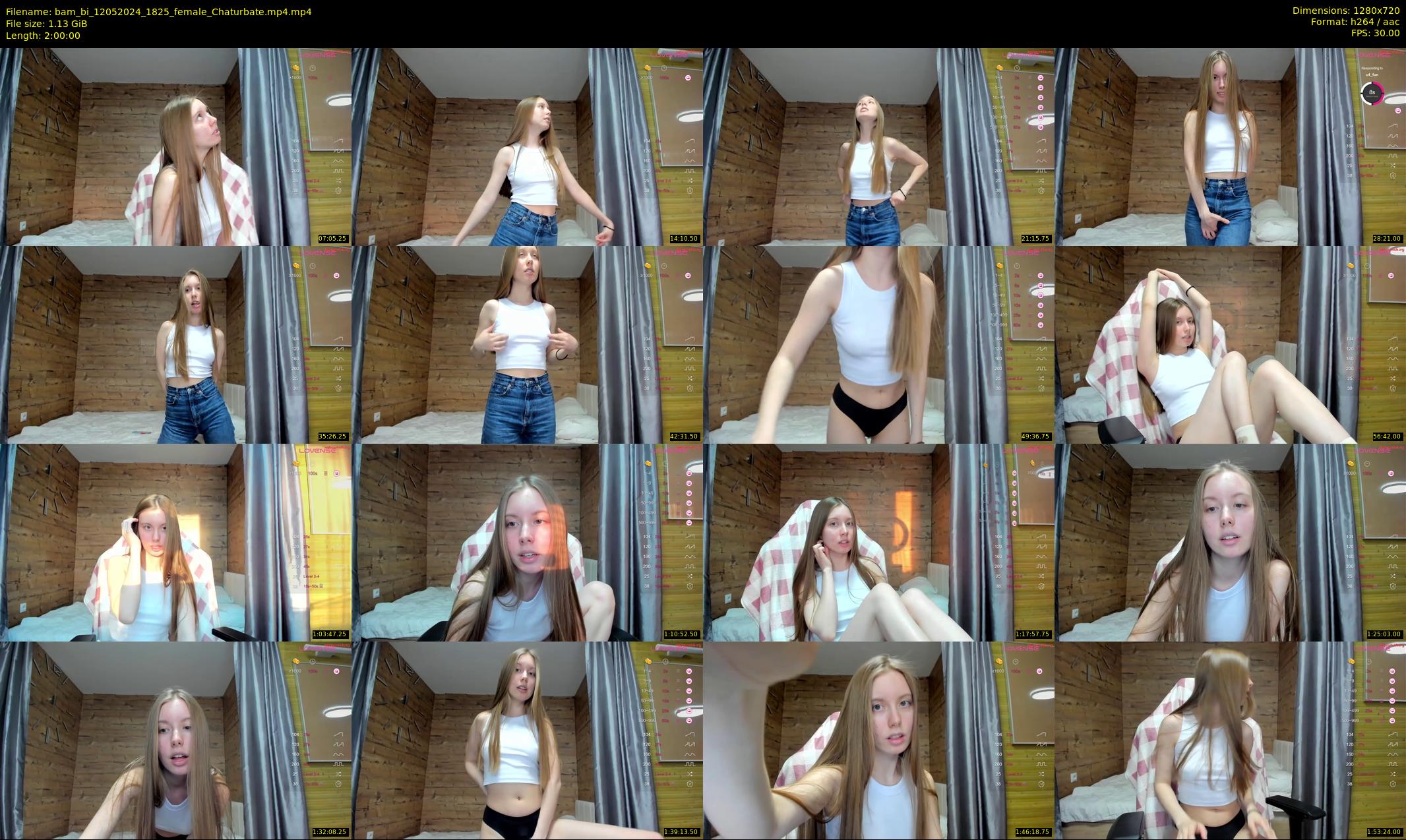 bam_bi — 120 minute Chaturbate female cam show recording, 720p, May 12, 2024