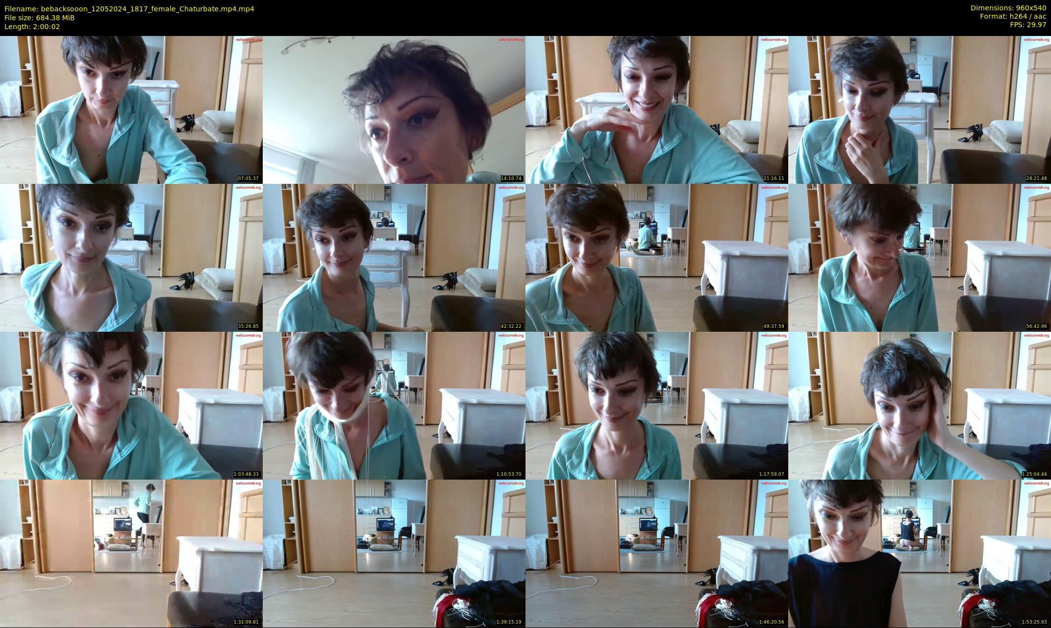 bebacksooon — 121 minute Chaturbate female cam show recording, 480p, May 12, 2024
