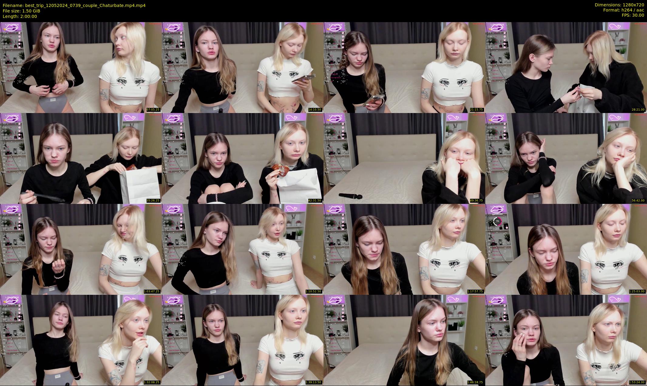 best_trip — 120 minute Chaturbate couple cam show recording, 720p, May 12, 2024