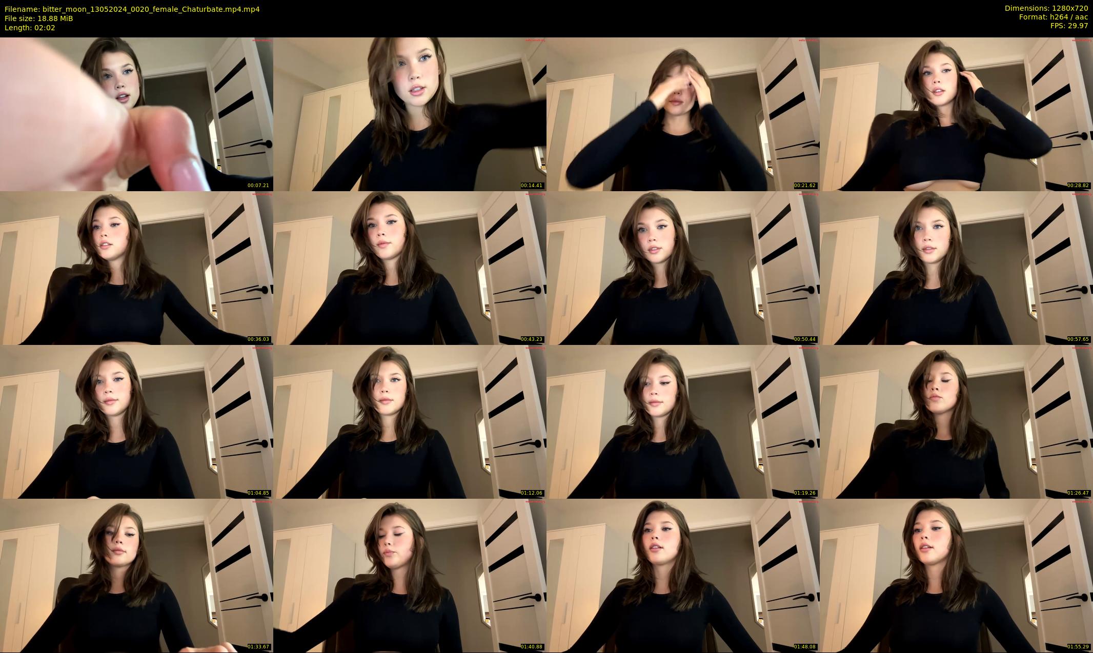 bitter_moon — 3 minute Chaturbate female cam show recording, 720p, May 13, 2024