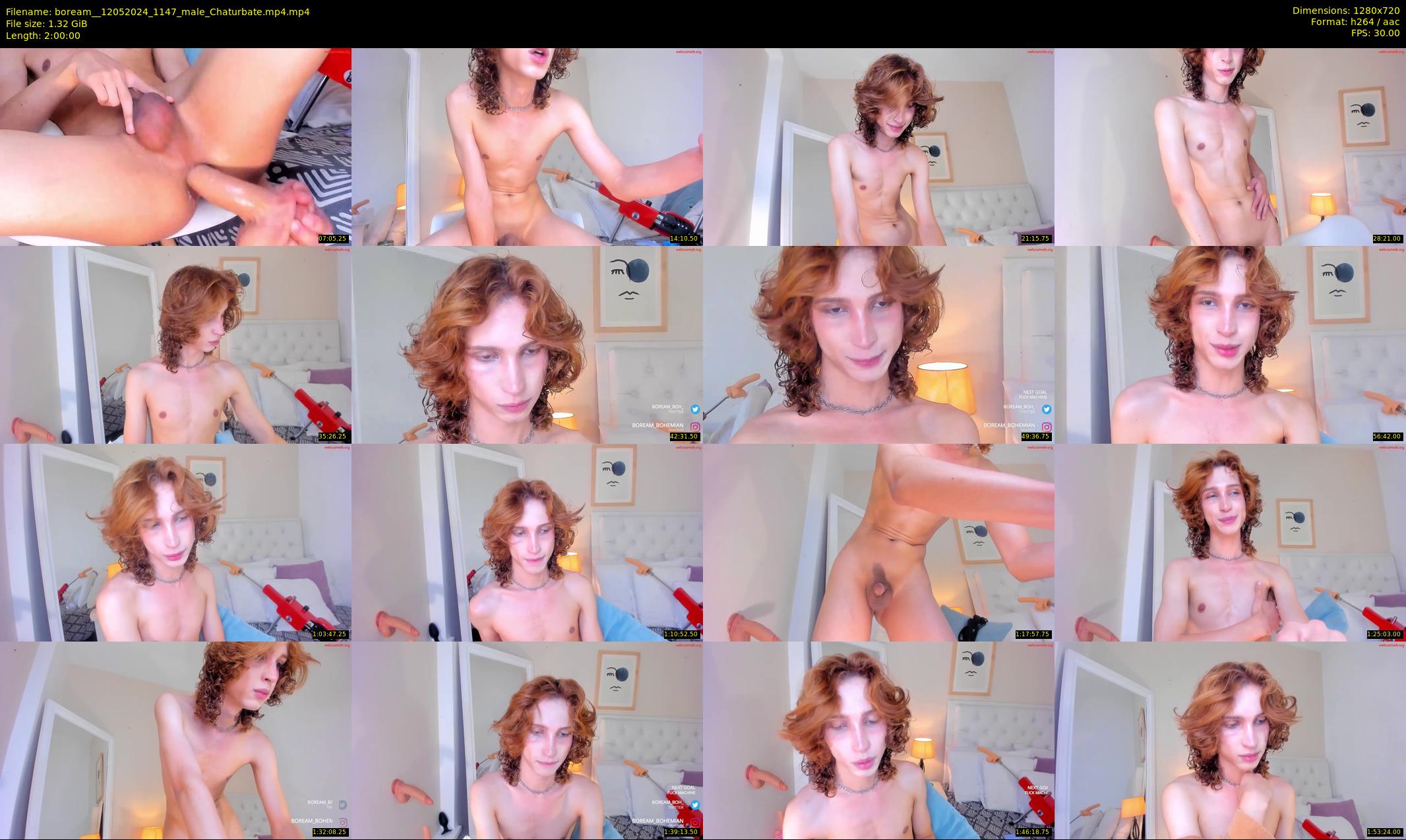 boream_ — 120 minute Chaturbate male cam show recording, 720p, May 12, 2024