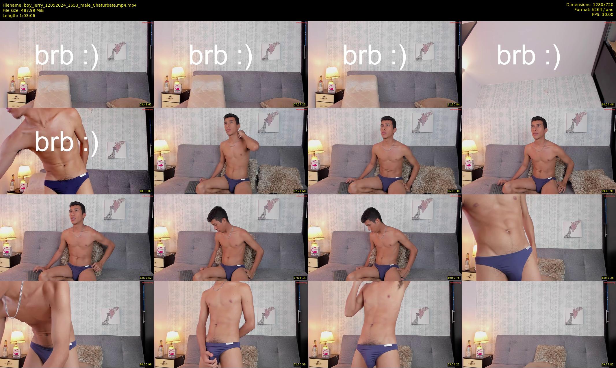 boy_jerry — 64 minute Chaturbate male cam show recording, 720p, May 12, 2024