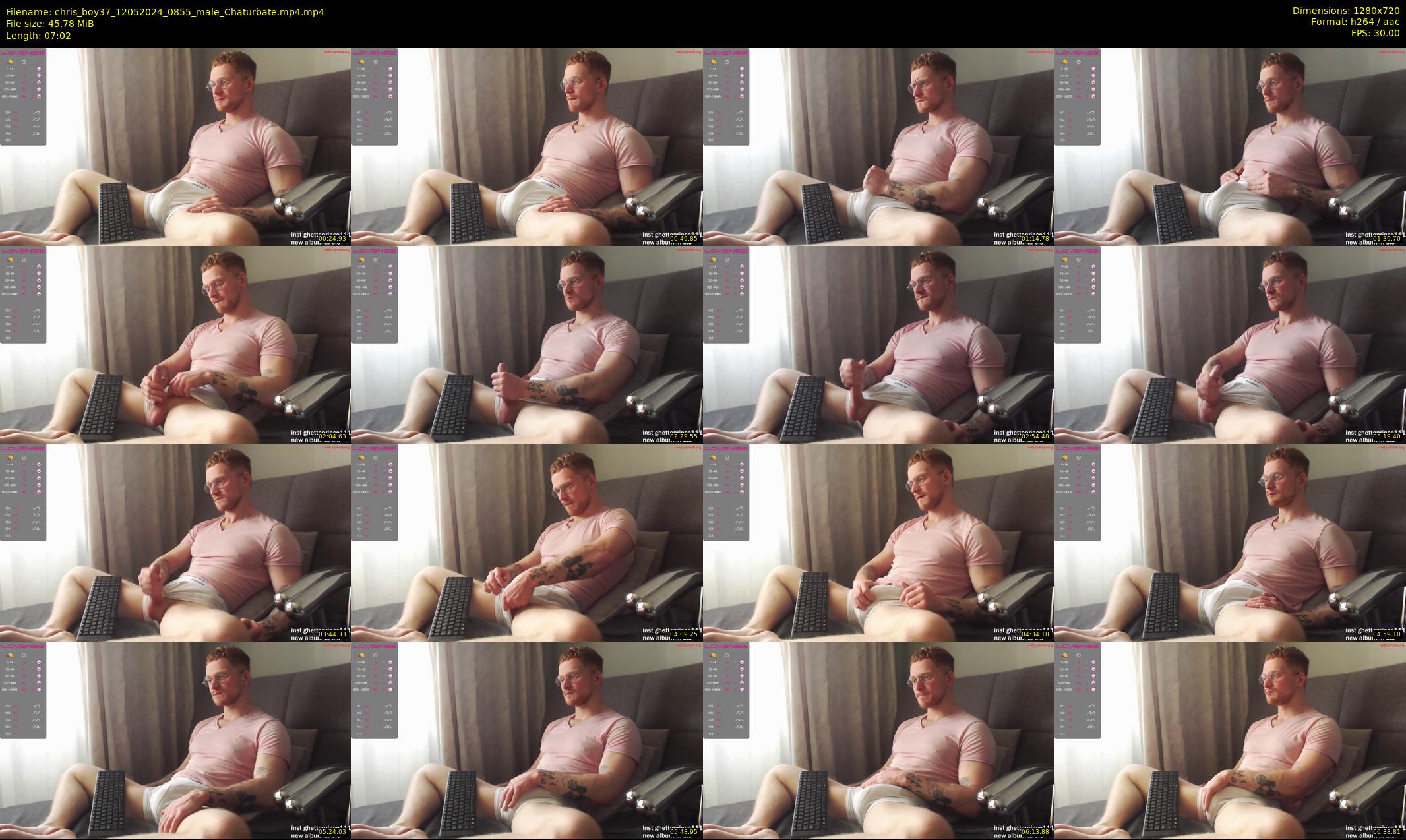 chris_boy37 — 8 minute Chaturbate male cam show recording, 720p, May 12, 2024