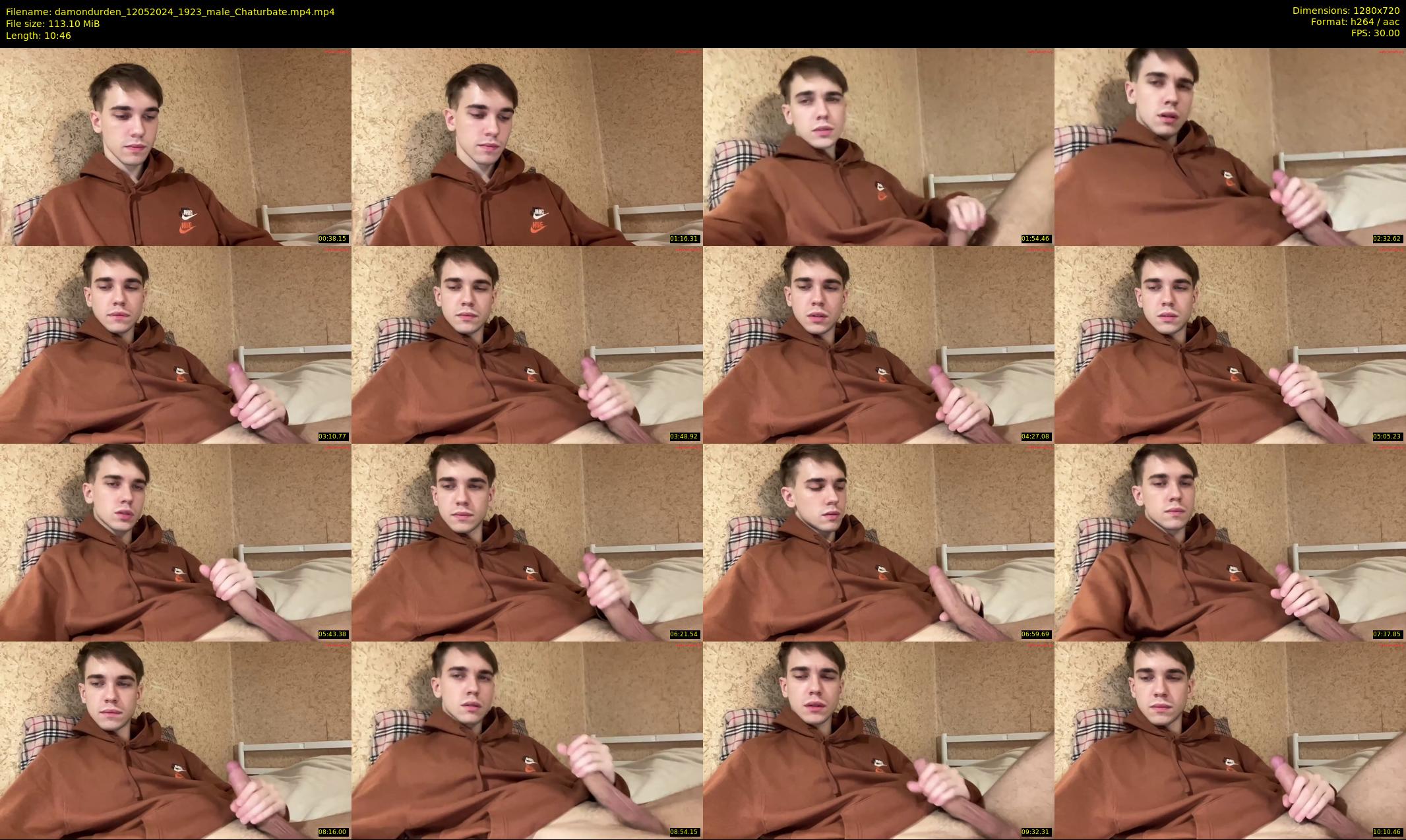 damondurden — 11 minute Chaturbate male cam show recording, 720p, May 12, 2024