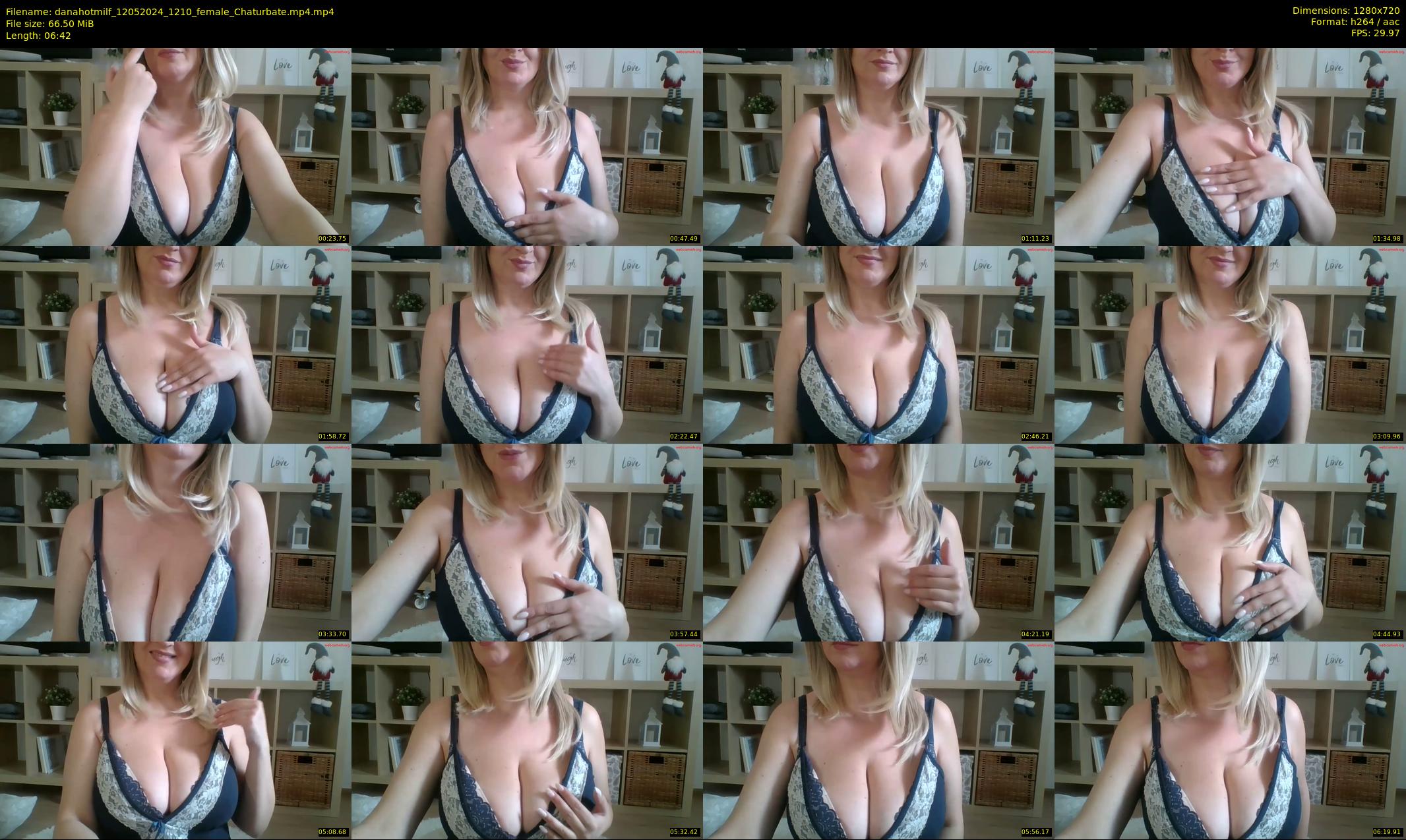 danahotmilf — 7 minute Chaturbate female cam show recording, 720p, May 12, 2024