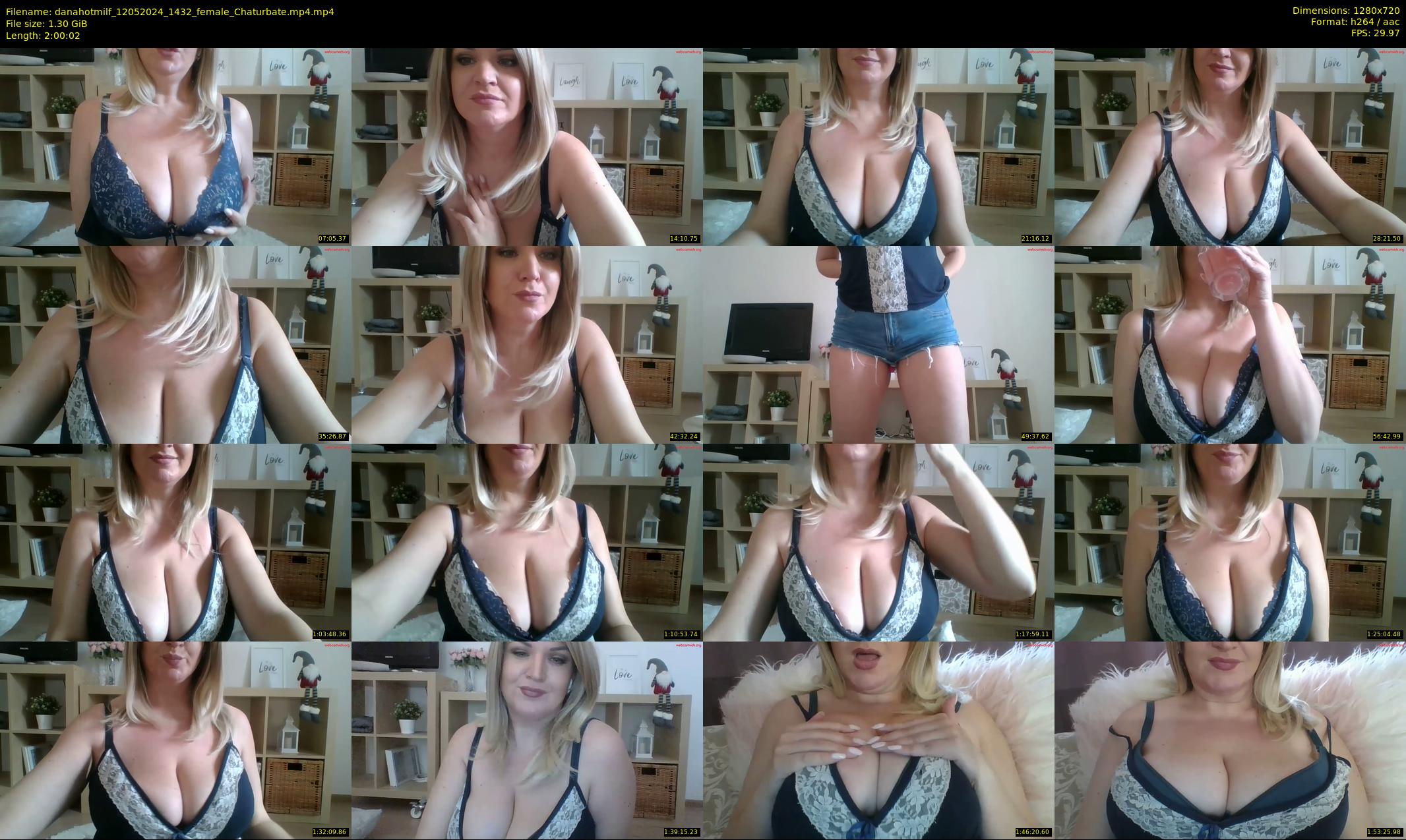 danahotmilf — 121 minute Chaturbate female cam show recording, 720p, May 12, 2024