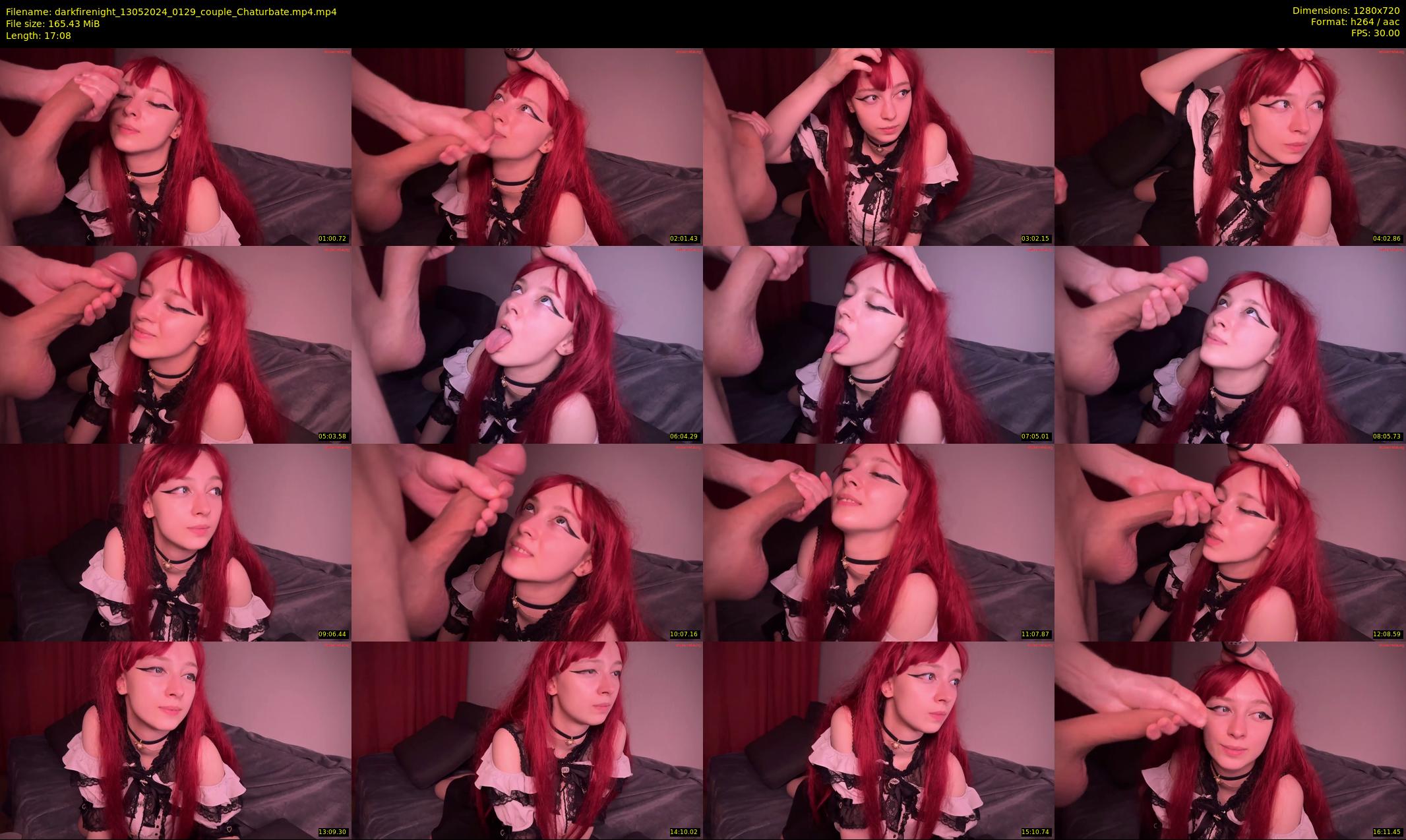 darkfirenight — 18 minute Chaturbate couple cam show recording, 720p, May 13, 2024
