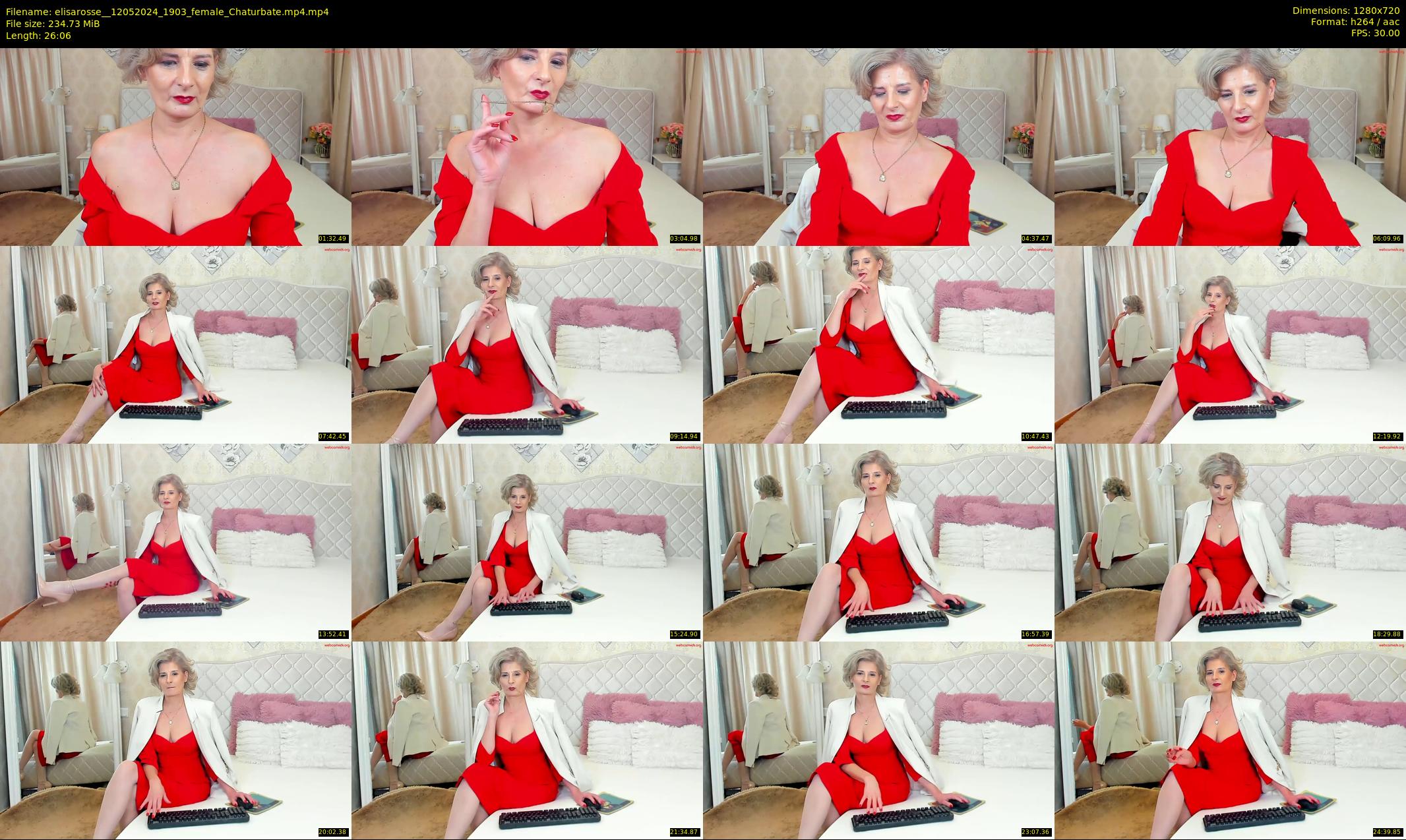 elisarosse_ — 27 minute Chaturbate female cam show recording, 720p, May 12, 2024