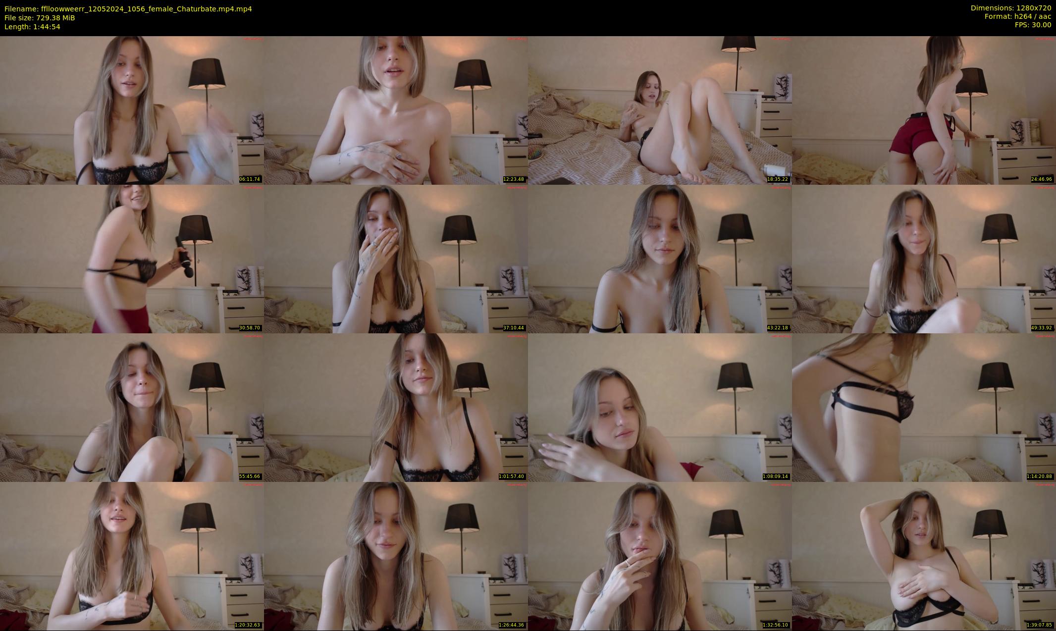 fflloowweerr — 105 minute Chaturbate couple cam show recording, 720p, May 12, 2024