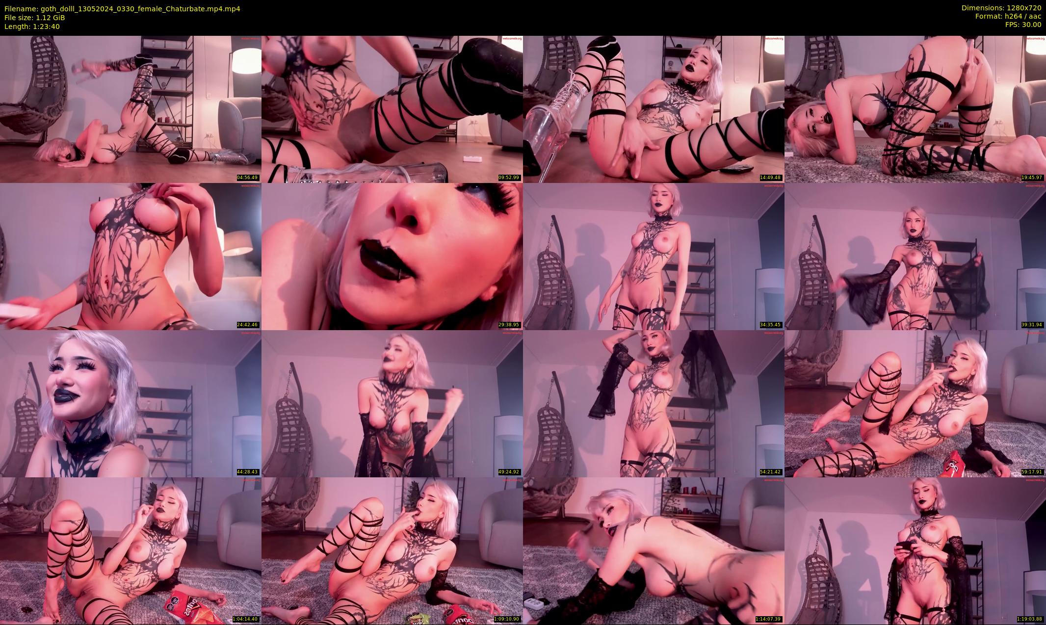 goth_dolll — 84 minute Chaturbate female cam show recording, 720p, May 13, 2024