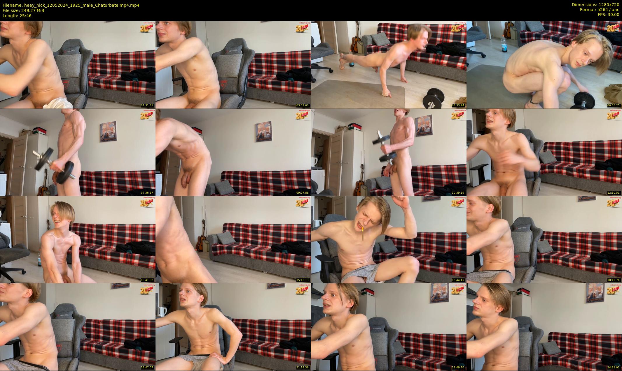 heey_nick — 26 minute Chaturbate male cam show recording, 720p, May 12, 2024