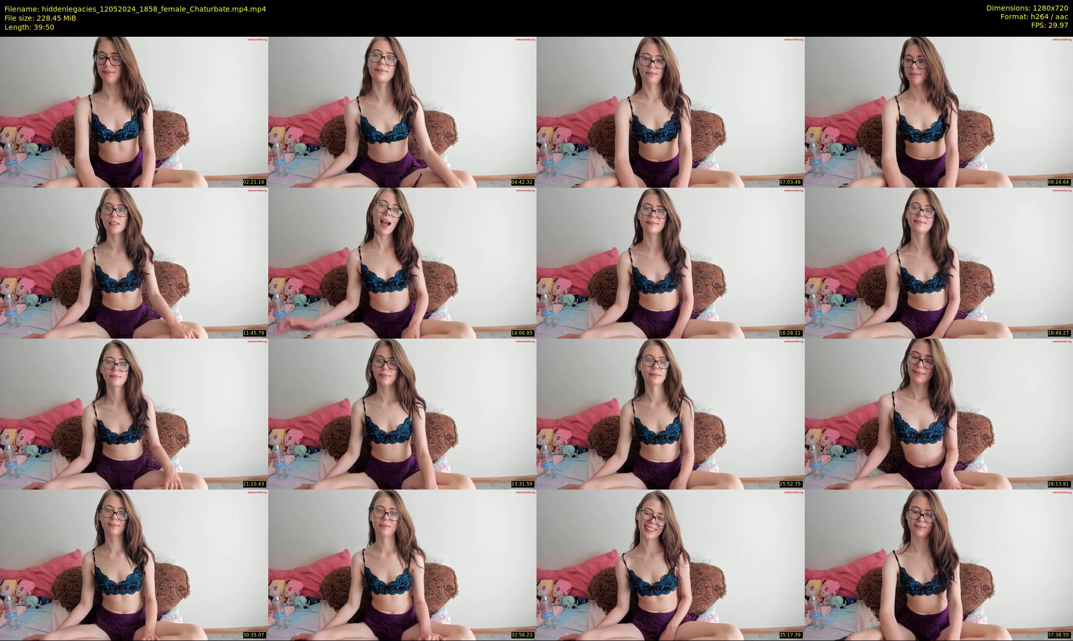 hiddenlegacies — 40 minute Chaturbate female cam show recording, 720p, May 12, 2024