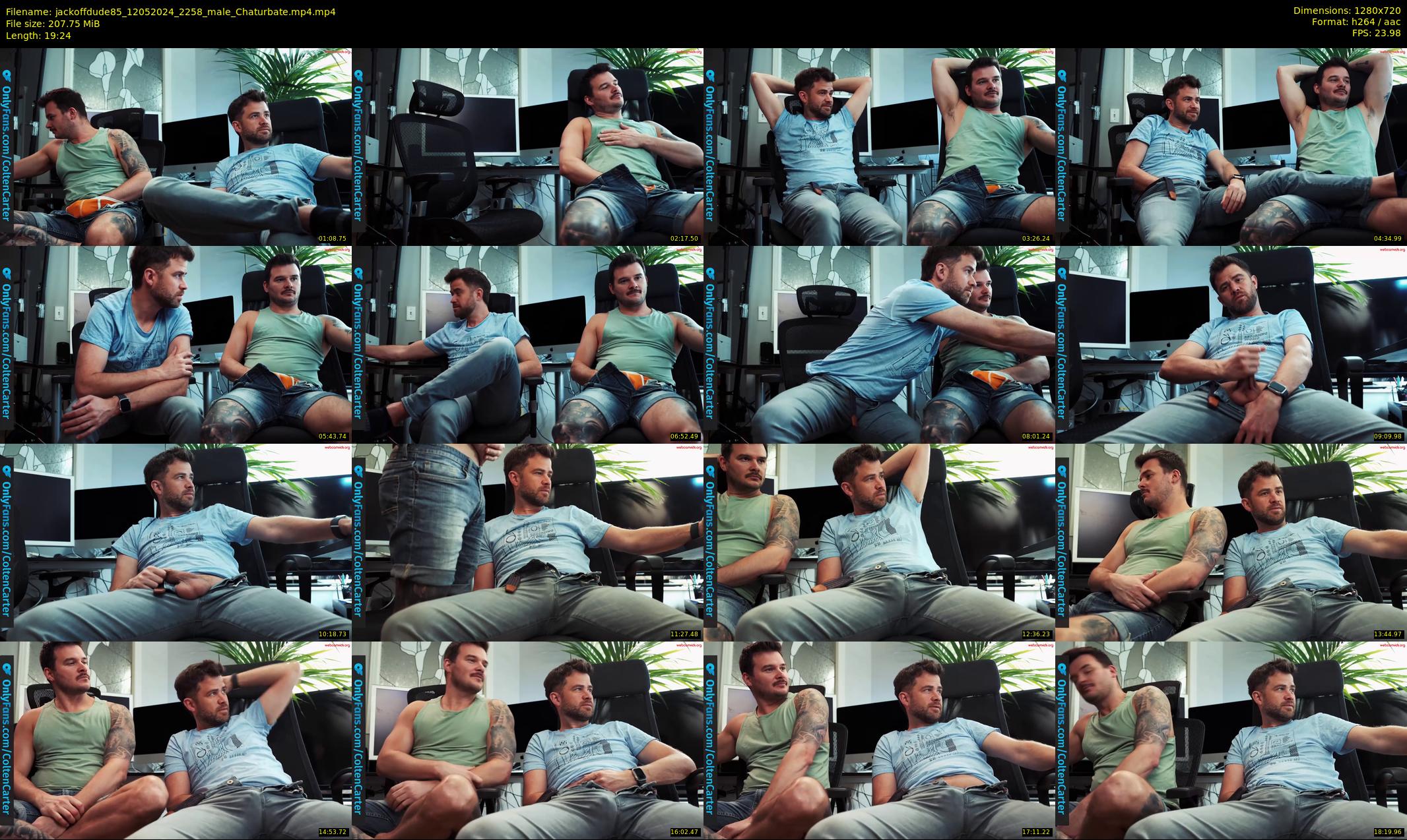 jackoffdude85 — 20 minute Chaturbate male cam show recording, 720p, May 12, 2024