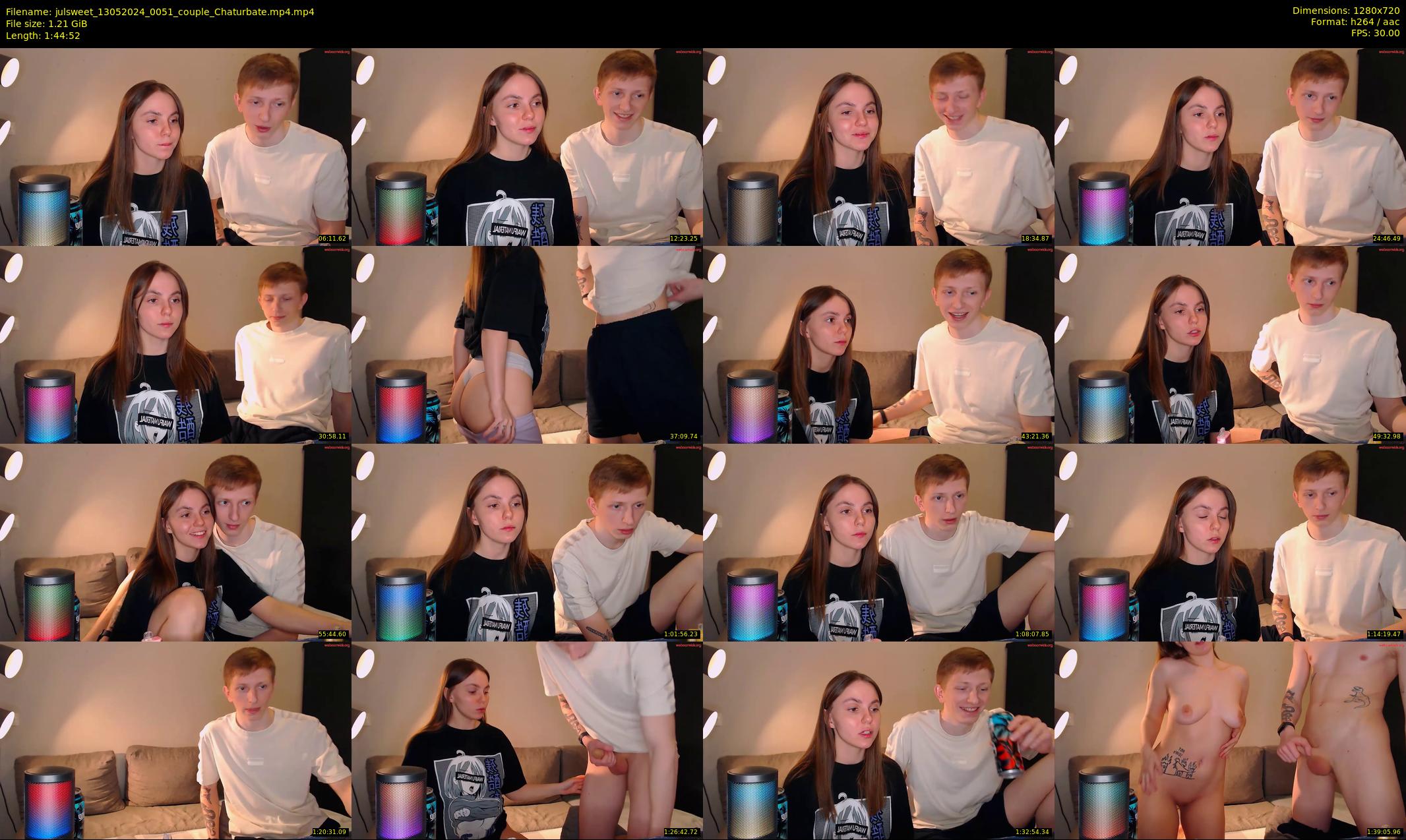 julsweet — 105 minute Chaturbate male cam show recording, 720p, May 13, 2024