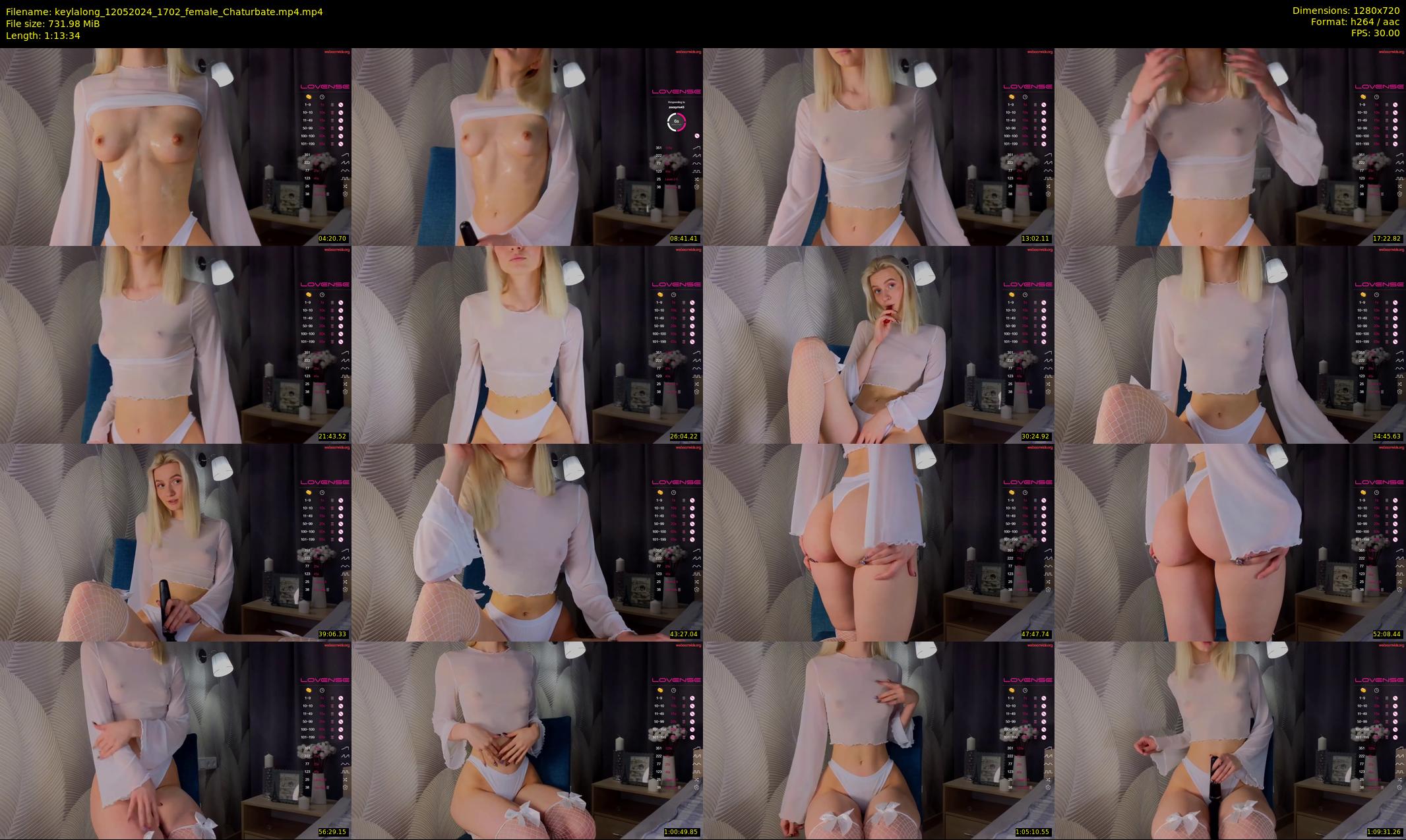 keylalong — 74 minute Chaturbate female cam show recording, 720p, May 12, 2024