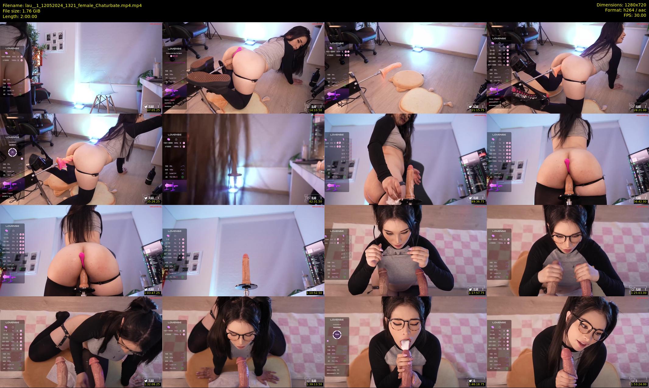 lau__1 — 120 minute Chaturbate female cam show recording, 720p, May 12, 2024