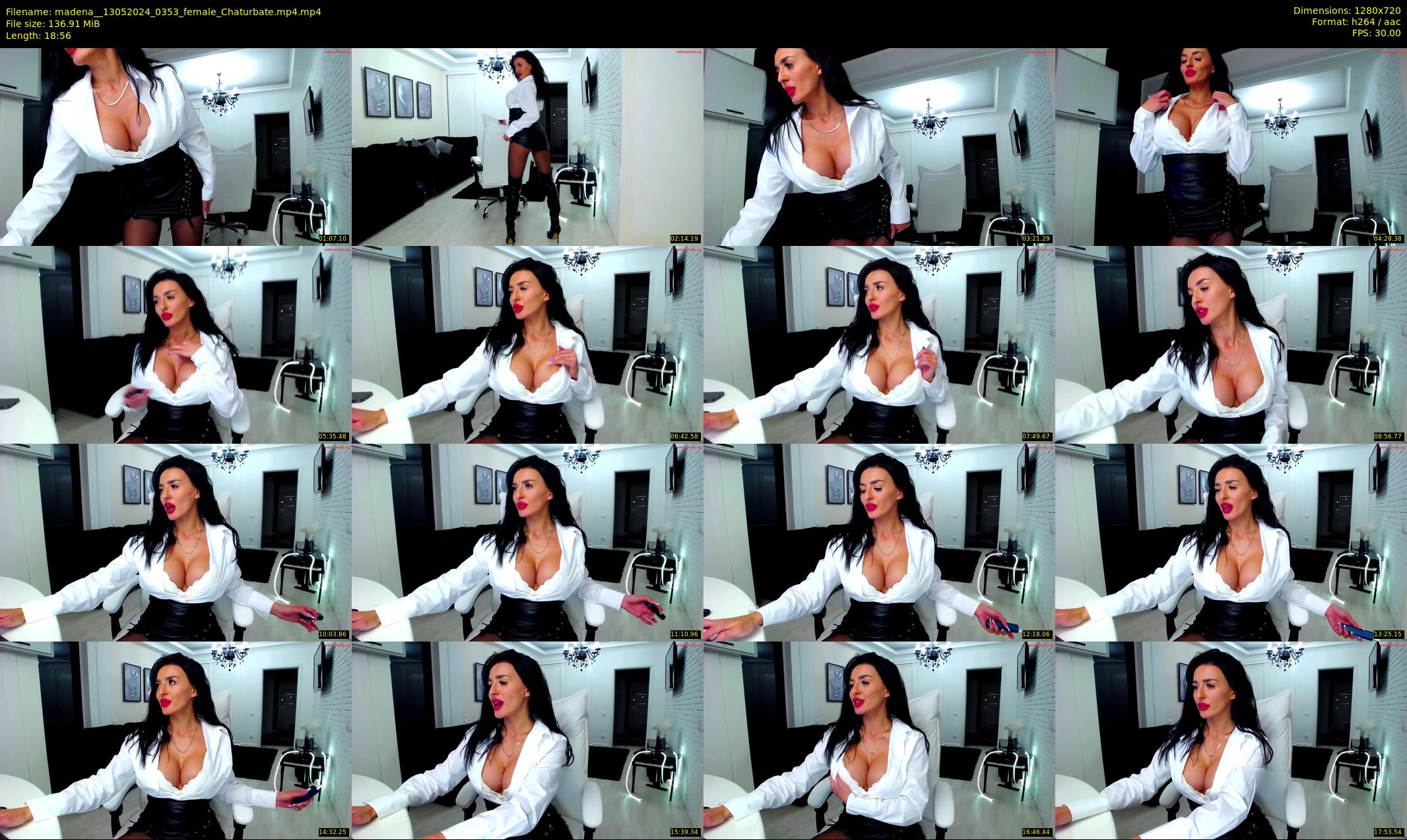 madena_ — 19 minute Chaturbate female cam show recording, 720p, May 13, 2024