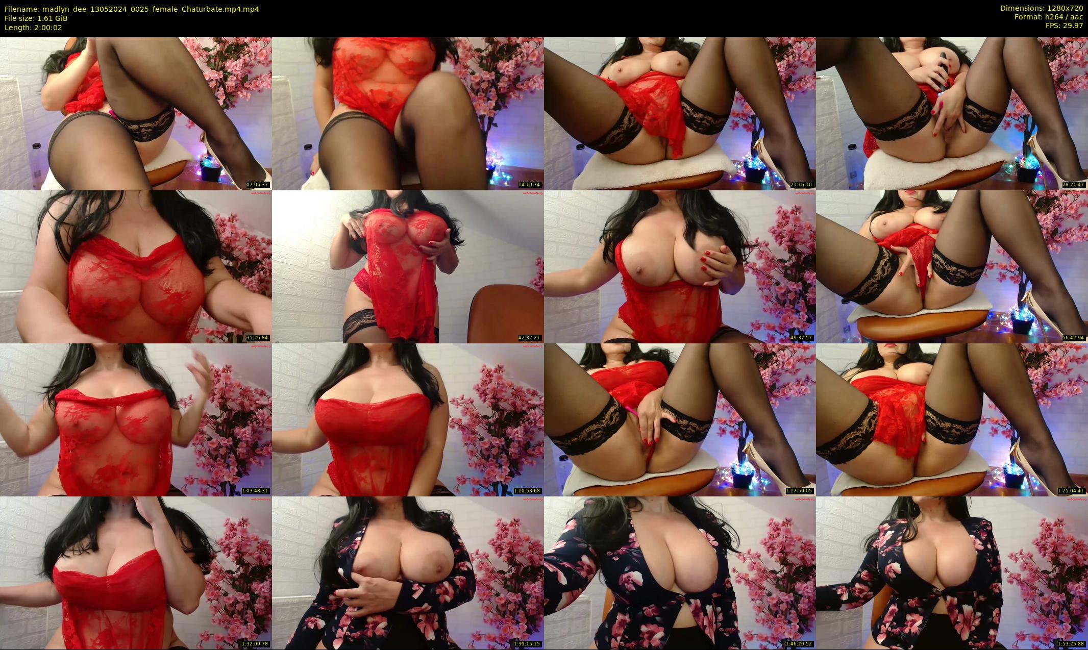 madlyn_dee — 121 minute Chaturbate female cam show recording, 720p, May 13, 2024