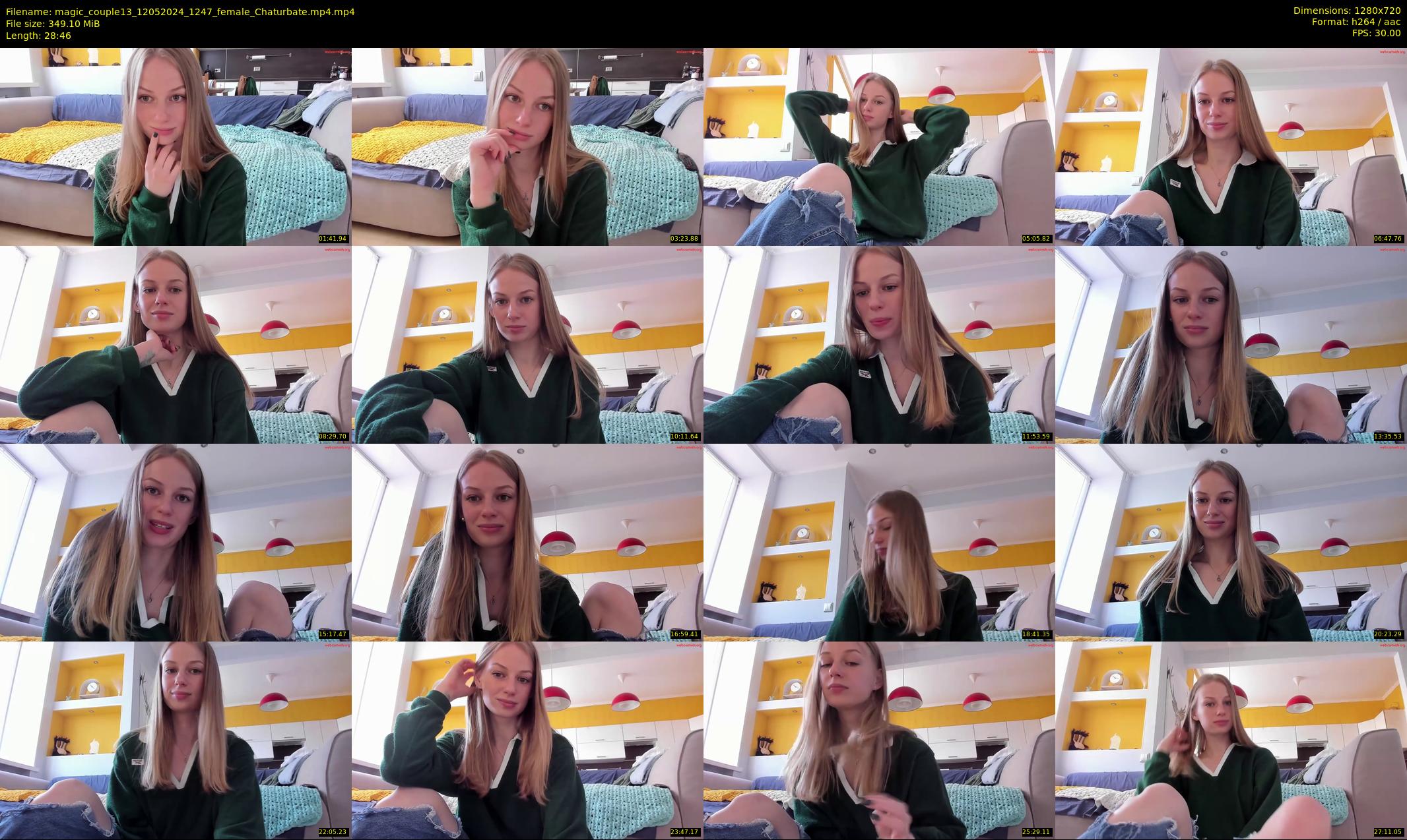 magic_couple13 — 29 minute Chaturbate couple cam show recording, 720p, May 12, 2024