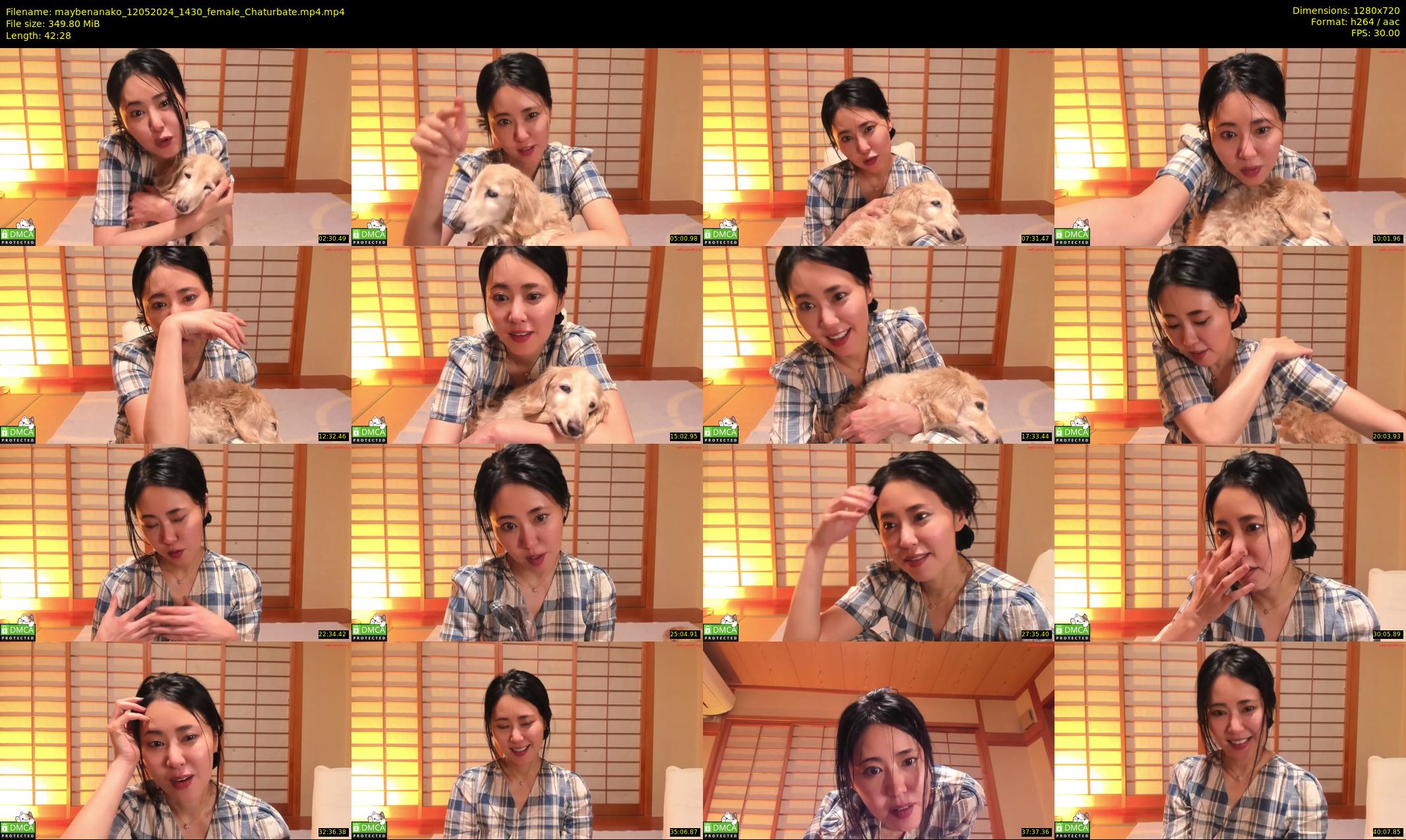 maybenanako — 43 minute Chaturbate female cam show recording, 720p, May 12, 2024