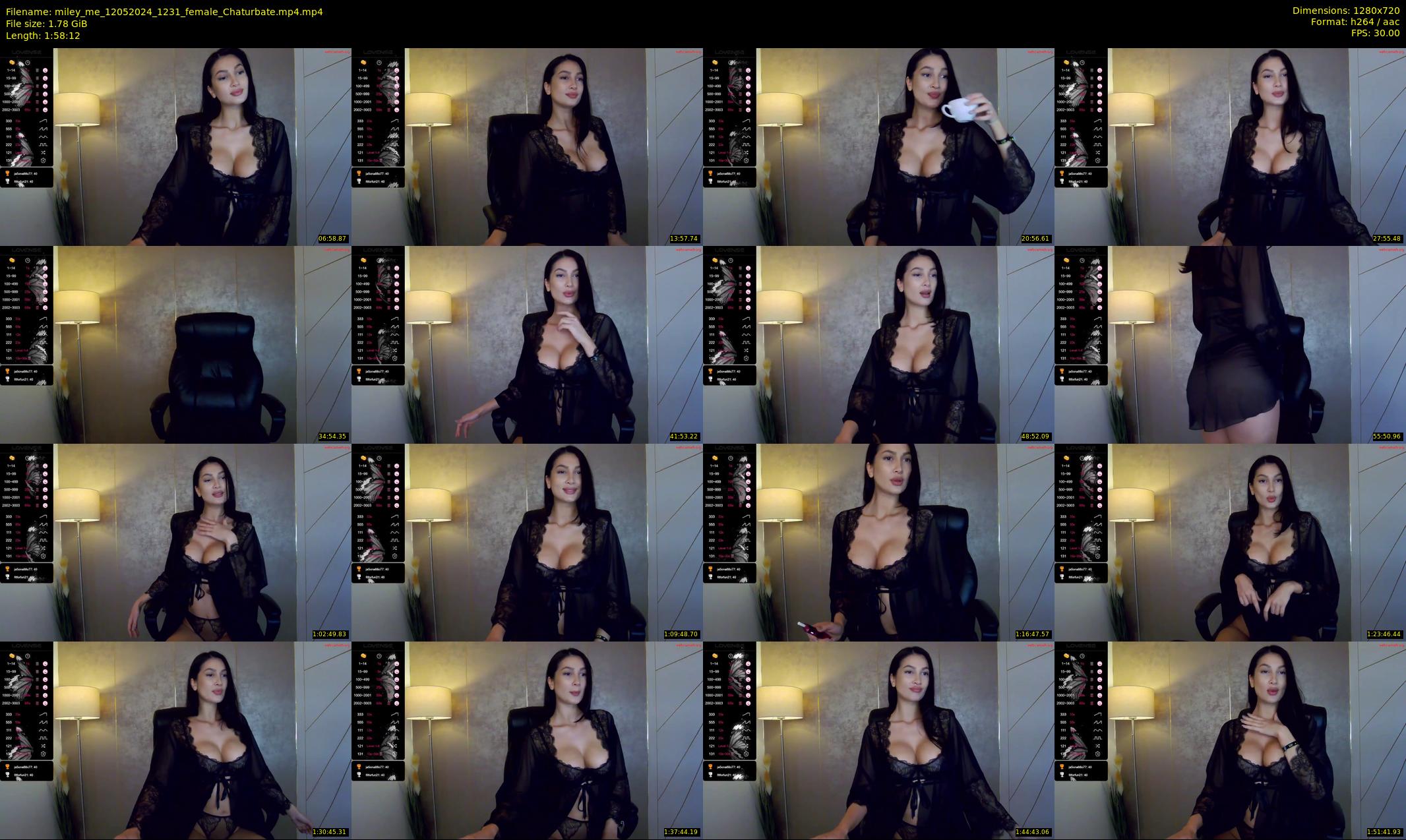 miley_me — 119 minute Chaturbate female cam show recording, 720p, May 12, 2024