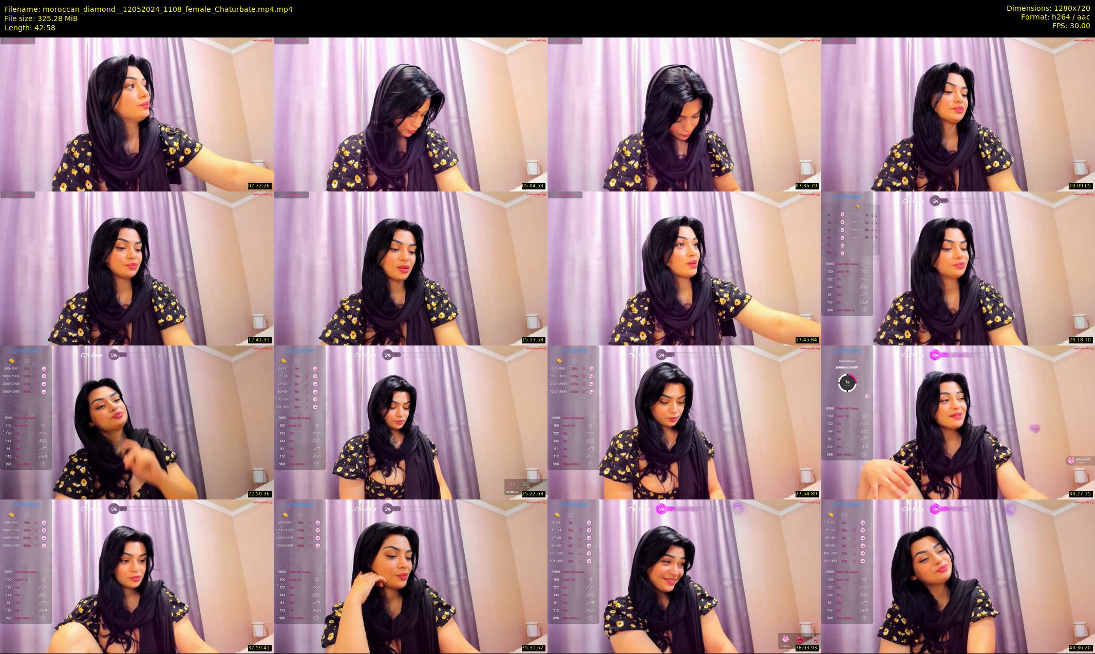 moroccan_diamond_ — 43 minute Chaturbate female cam show recording, 720p, May 12, 2024