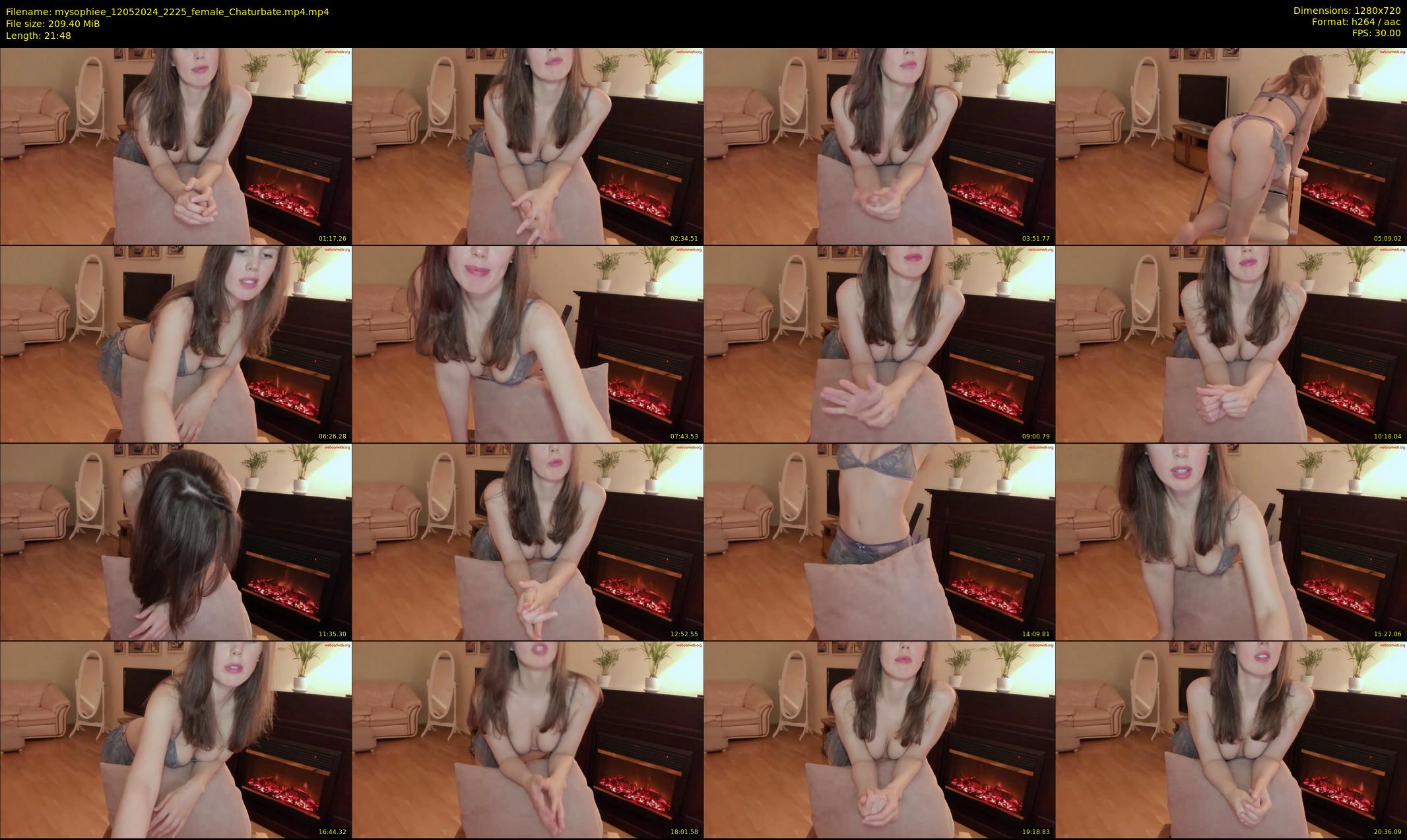mysophiee — 22 minute Chaturbate female cam show recording, 720p, May 12, 2024