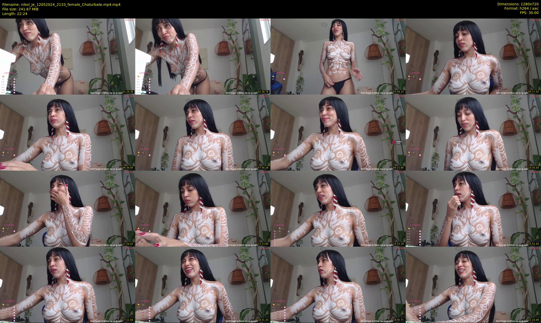 nikol_je — 23 minute Chaturbate female cam show recording, 720p, May 12, 2024