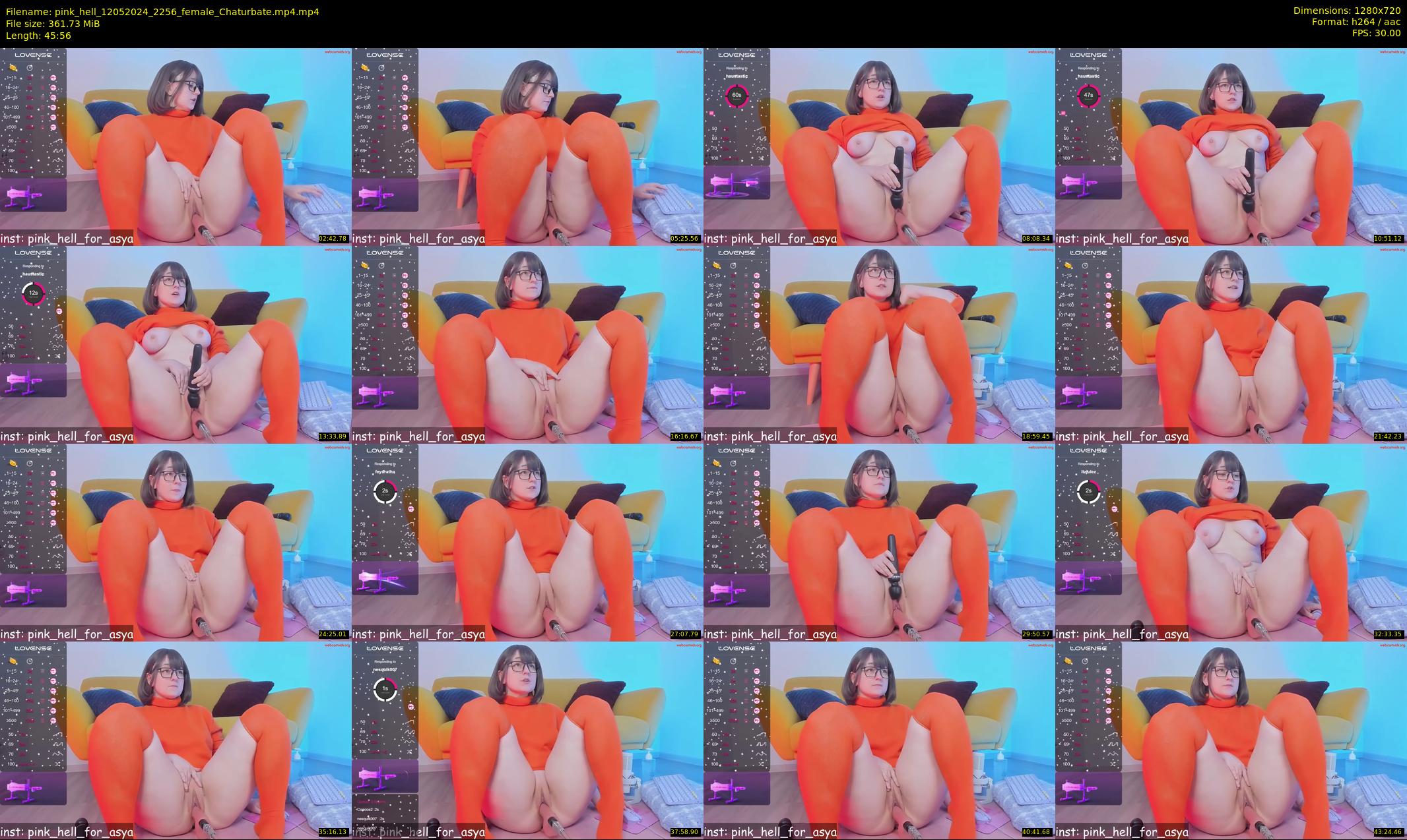 pink_hell — 46 minute Chaturbate female cam show recording, 720p, May 12, 2024