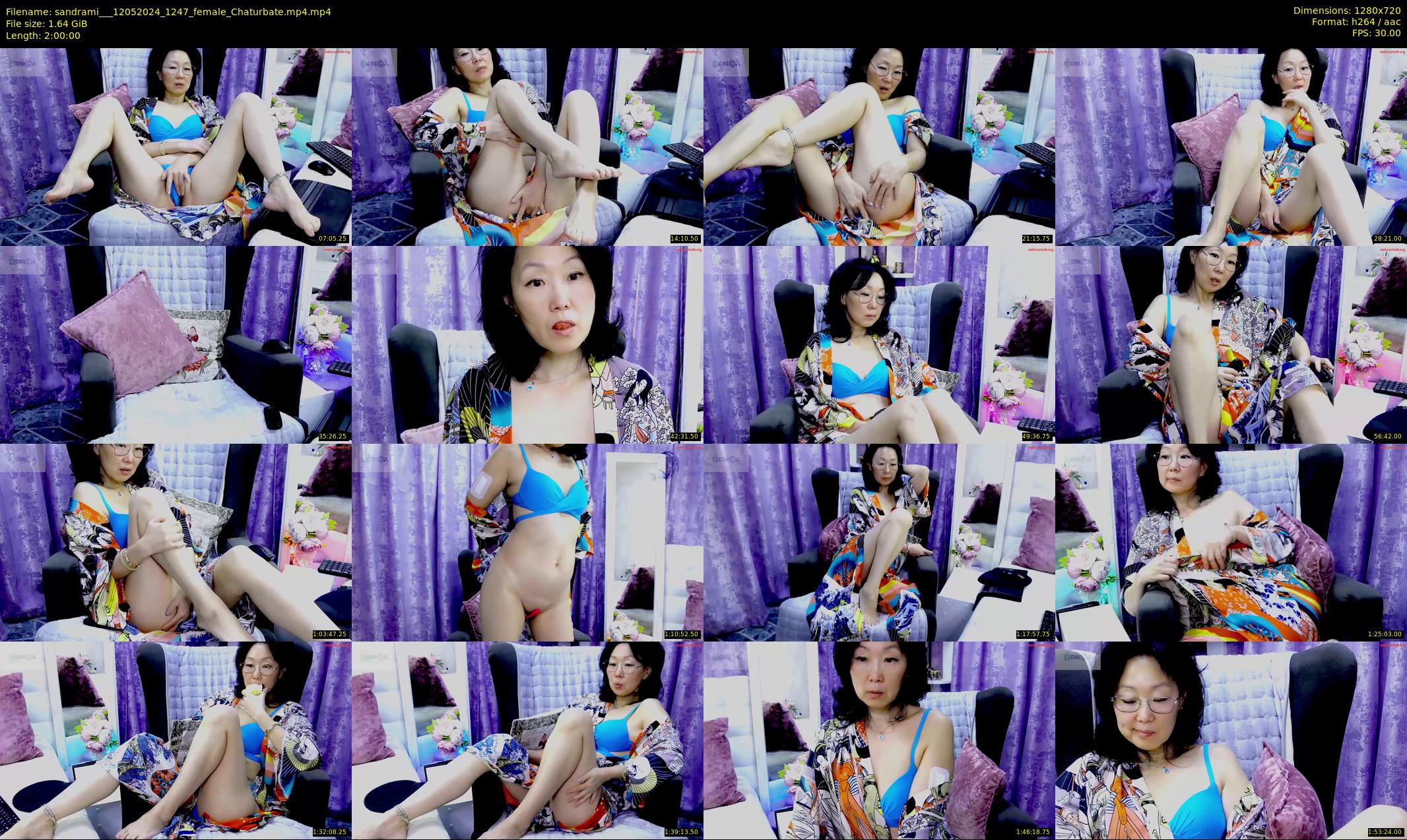 sandrami__ — 120 minute Chaturbate female cam show recording, 720p, May 12, 2024