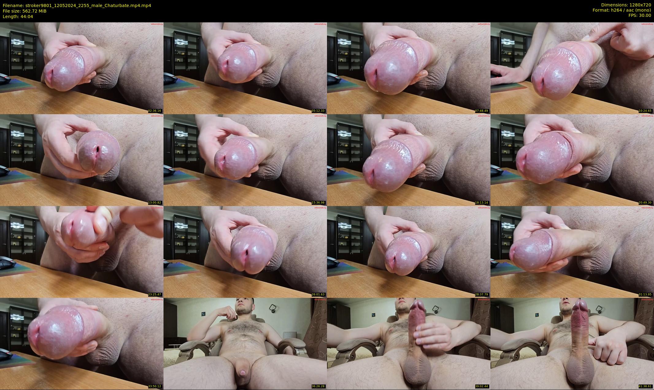 stroker9801 — 45 minute Chaturbate male cam show recording, 720p, May 12, 2024