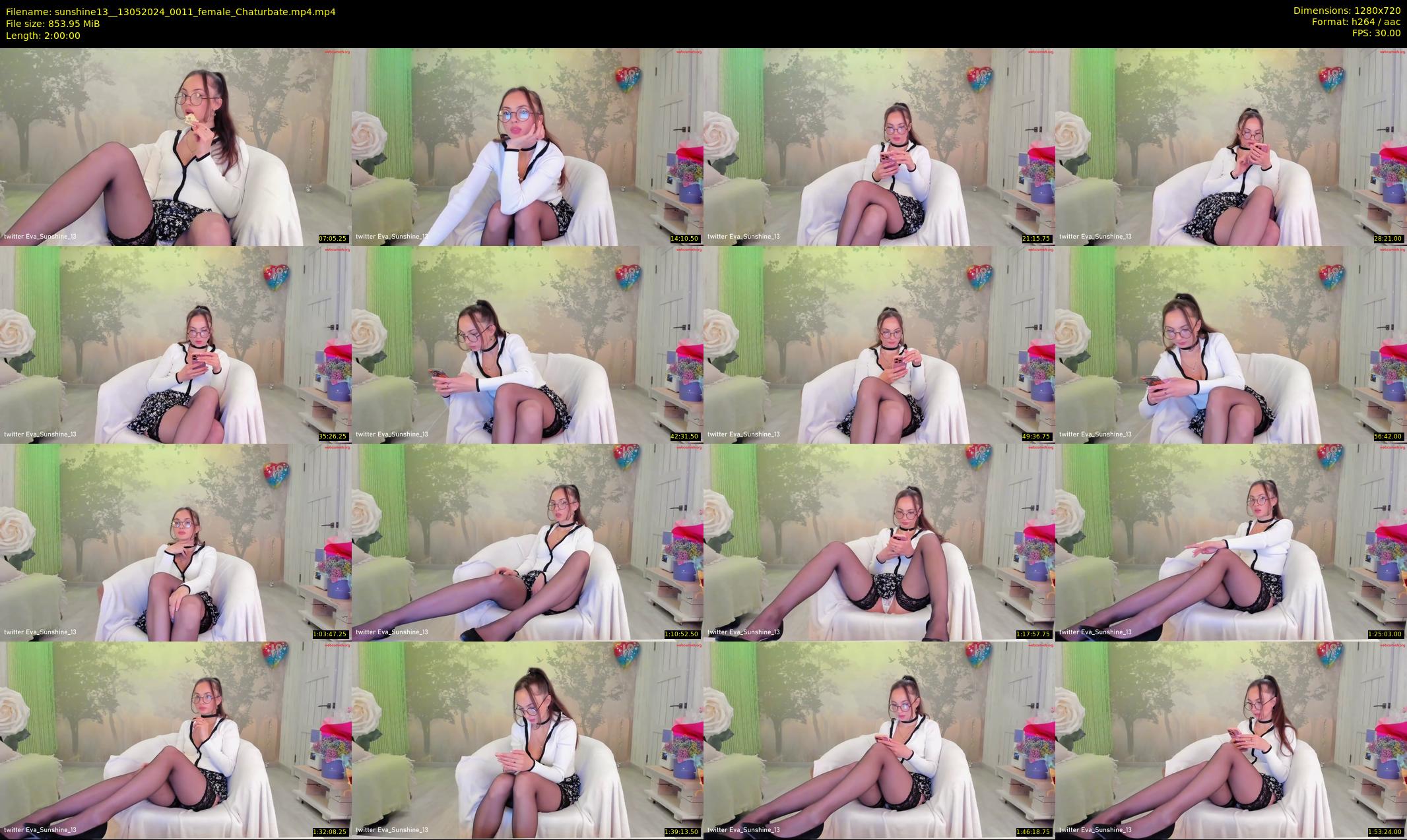 sunshine13_ — 120 minute Chaturbate female cam show recording, 720p, May 13, 2024