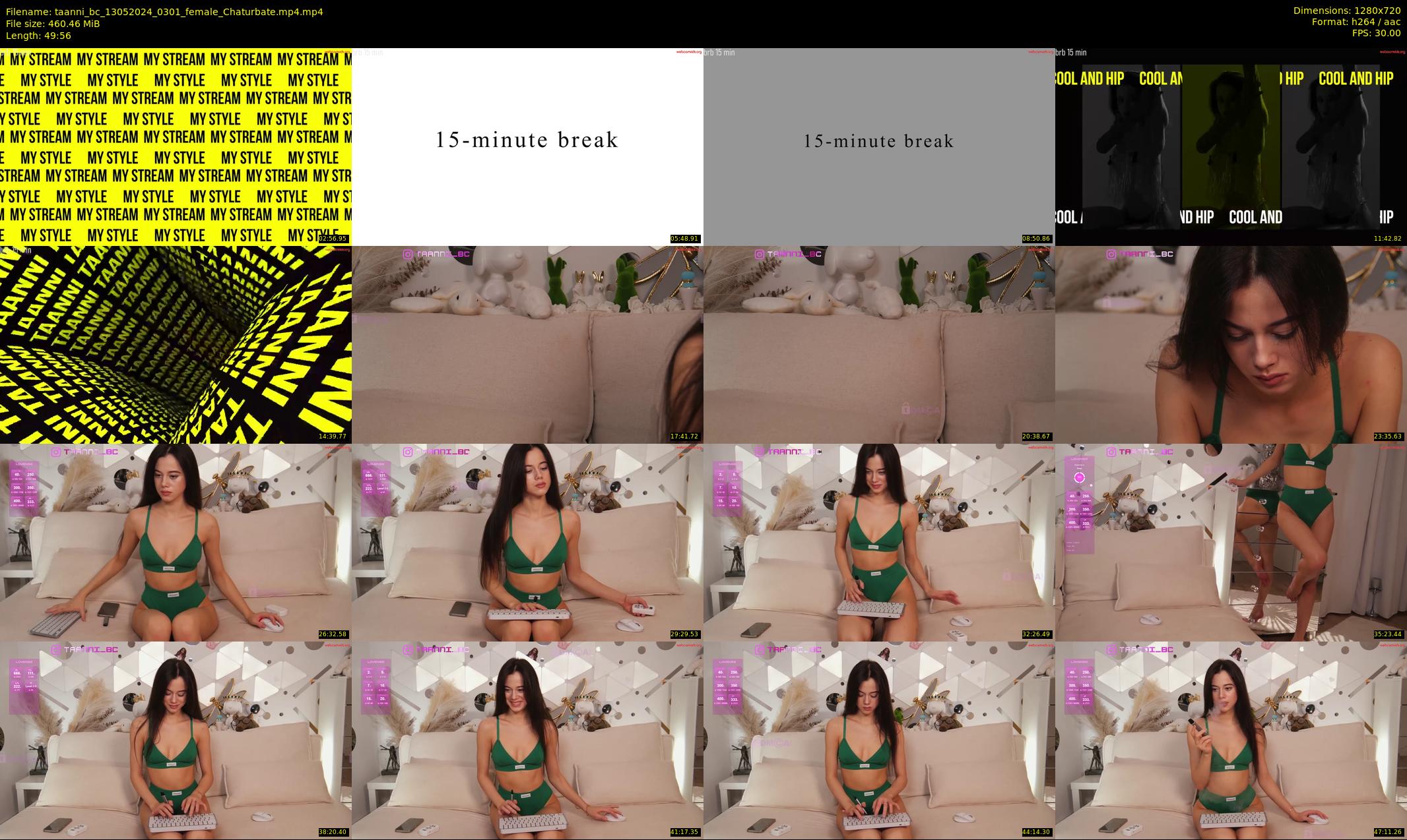 taanni_bc — 50 minute Chaturbate female cam show recording, 720p, May 13, 2024