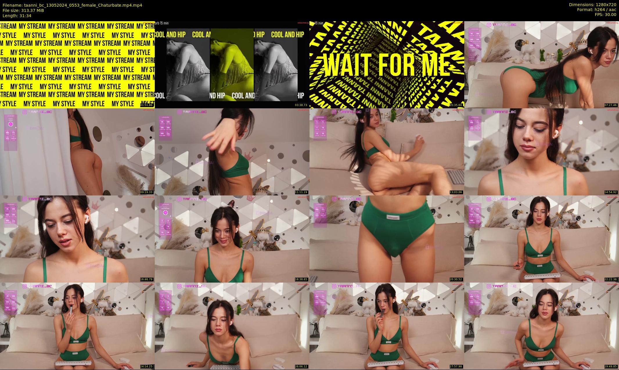 taanni_bc — 32 minute Chaturbate female cam show recording, 720p, May 13, 2024