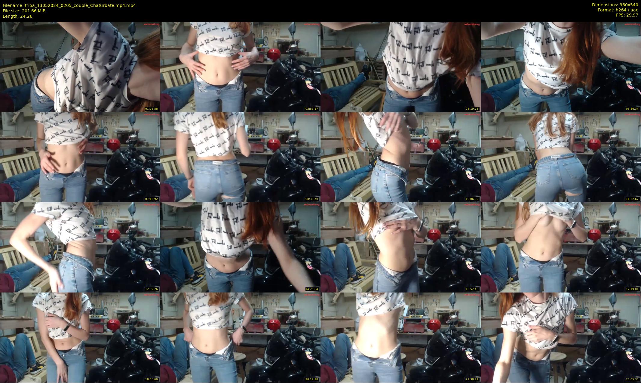 trioa — 25 minute Chaturbate couple cam show recording, 480p, May 13, 2024