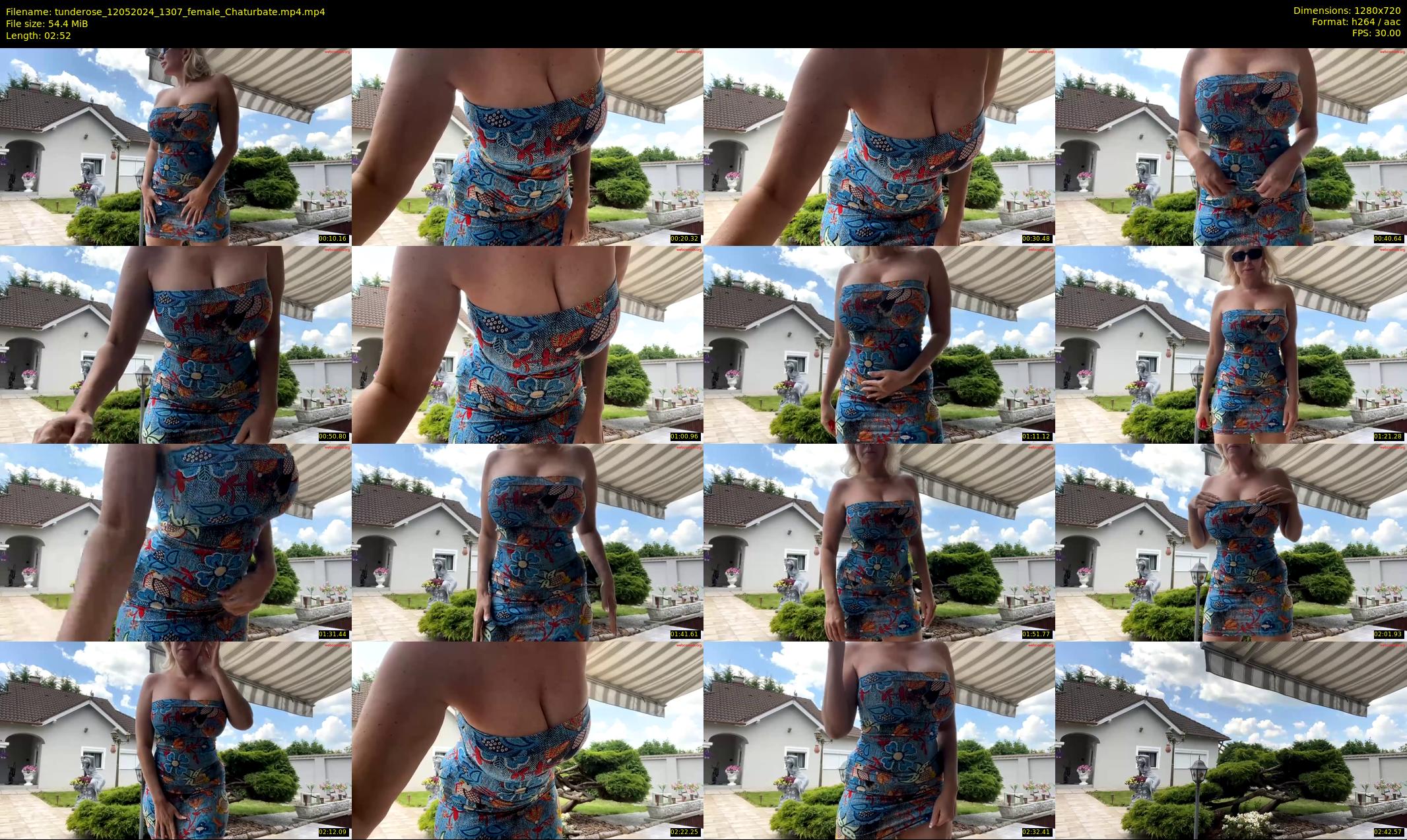 tunderose — 3 minute Chaturbate female cam show recording, 720p, May 12, 2024