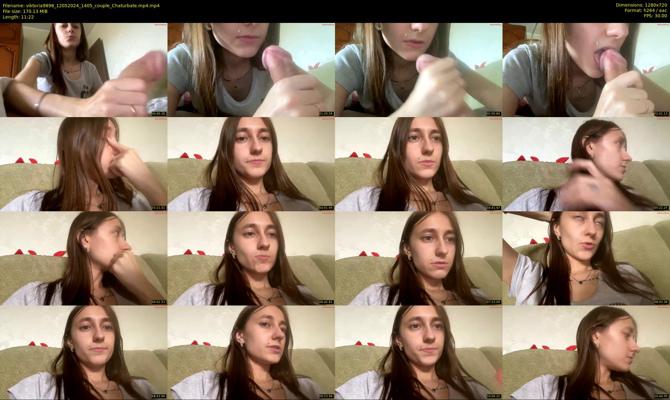 viktoria9898 — 12 minute Chaturbate couple cam show recording, 720p, May 12, 2024