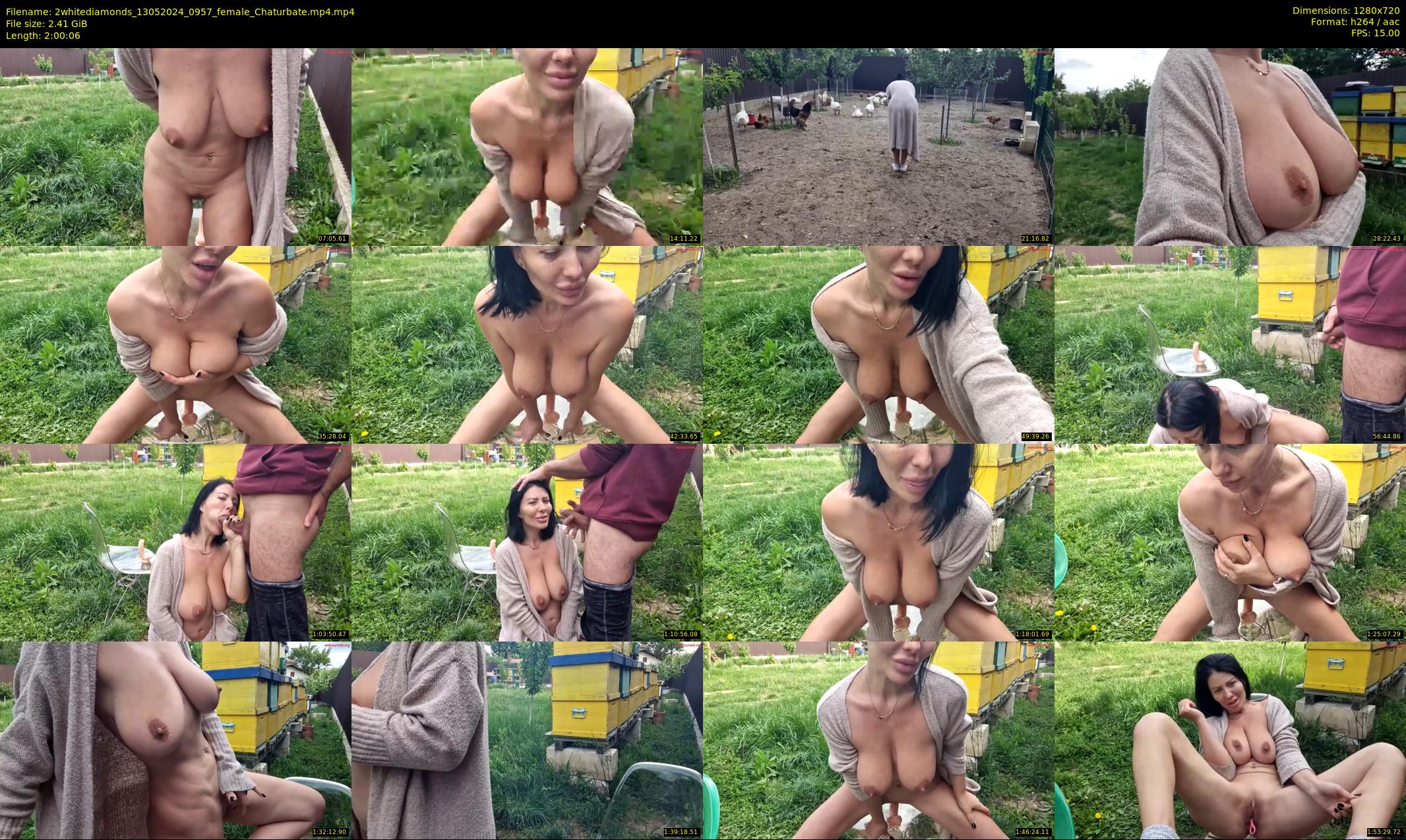 2whitediamonds — 121 minute Chaturbate couple cam show recording, 720p, May 13, 2024