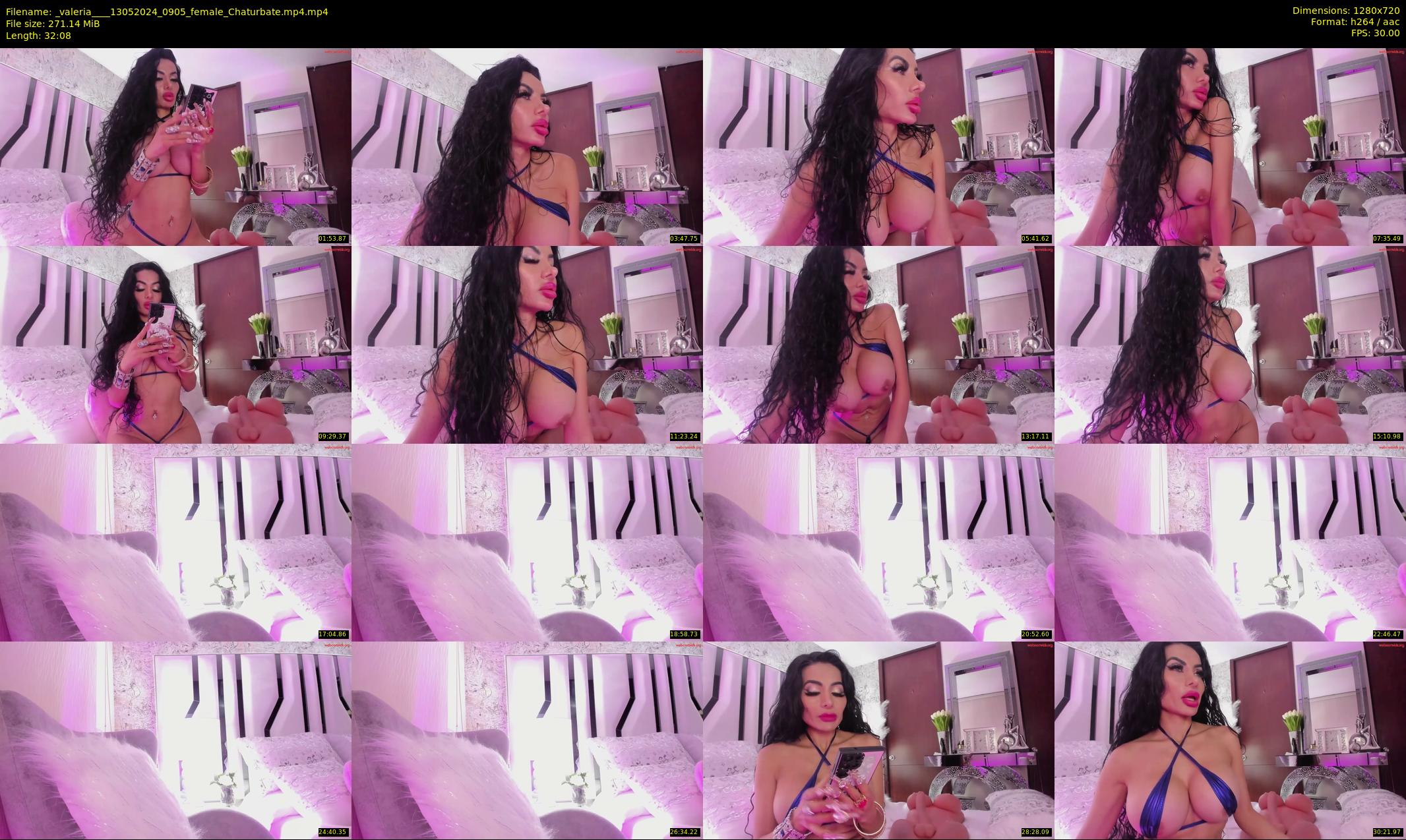 _valeria___ — 33 minute Chaturbate female cam show recording, 720p, May 13, 2024