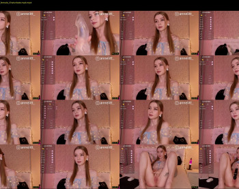 annelitt — 56 minute Chaturbate female cam show recording, 720p, May 13, 2024