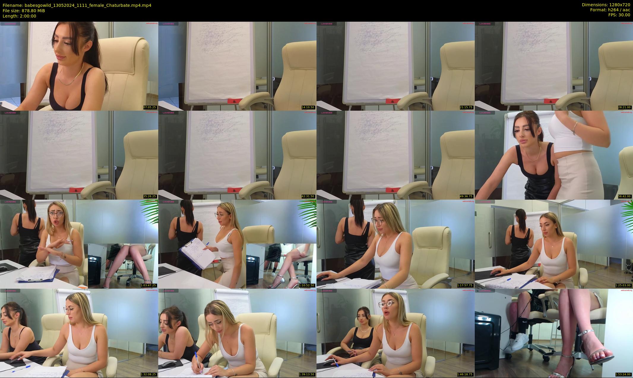 babesgowild — 120 minute Chaturbate couple cam show recording, 720p, May 13, 2024
