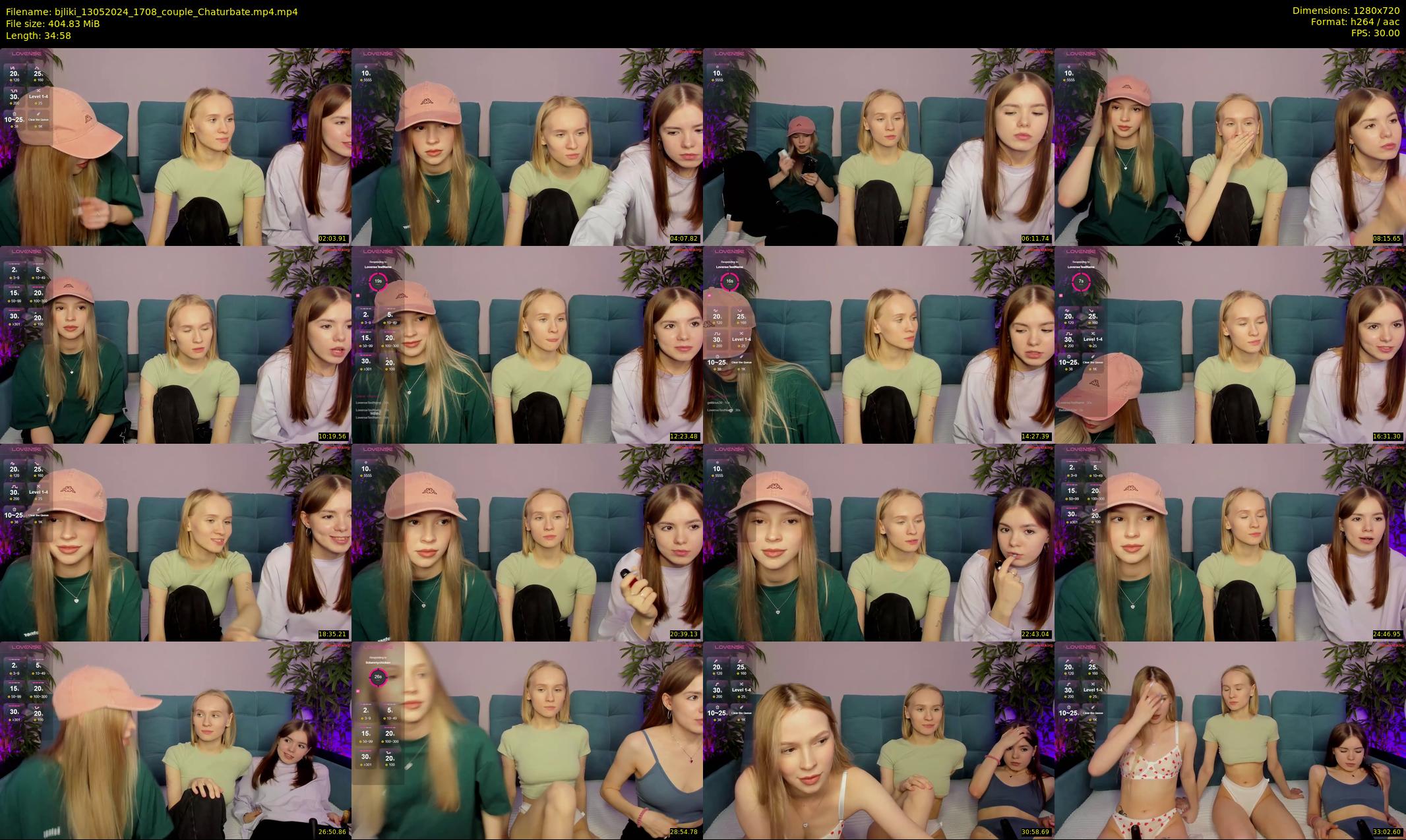 bjliki — 35 minute Chaturbate couple cam show recording, 720p, May 13, 2024