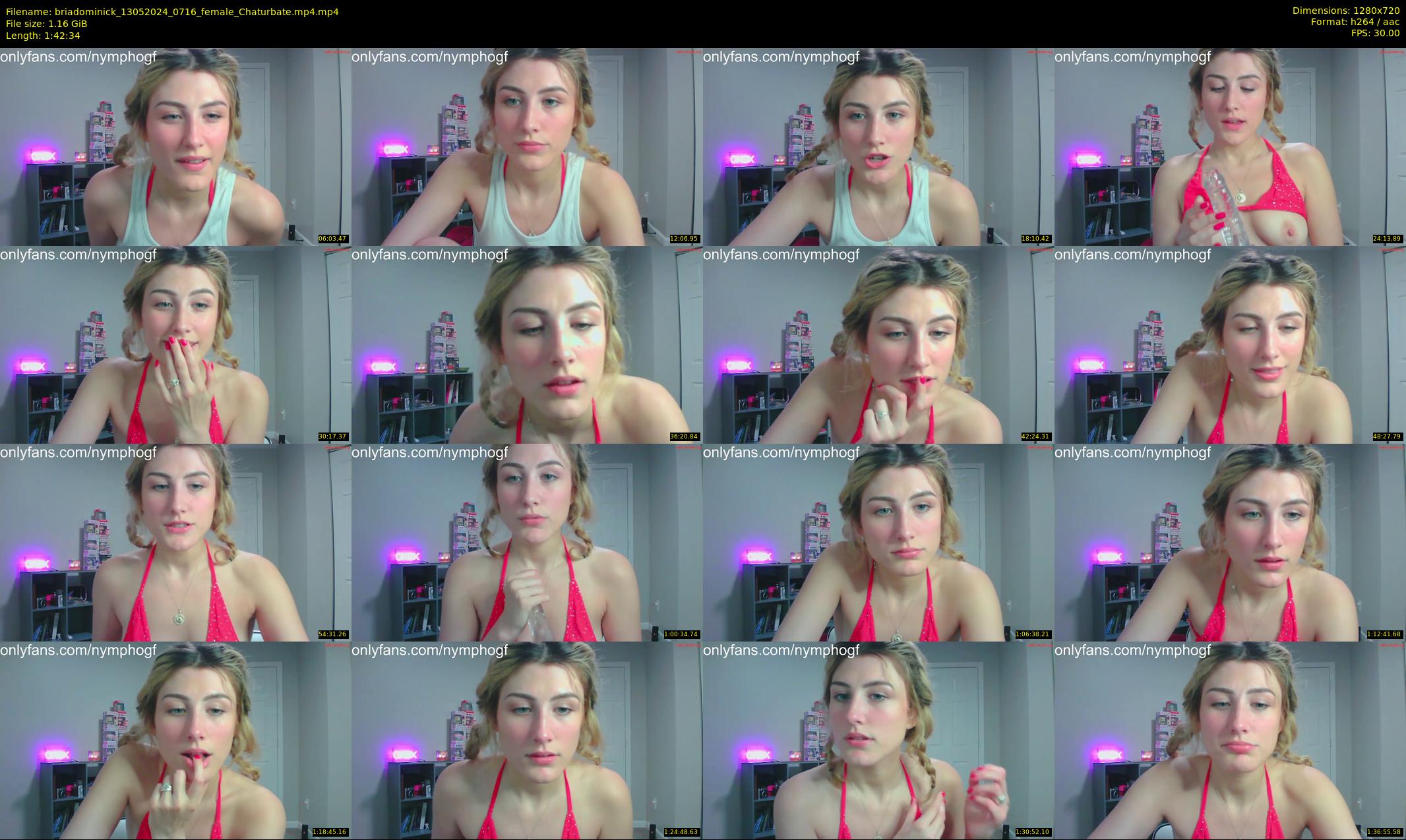briadominick — 103 minute Chaturbate couple cam show recording, 720p, May 13, 2024