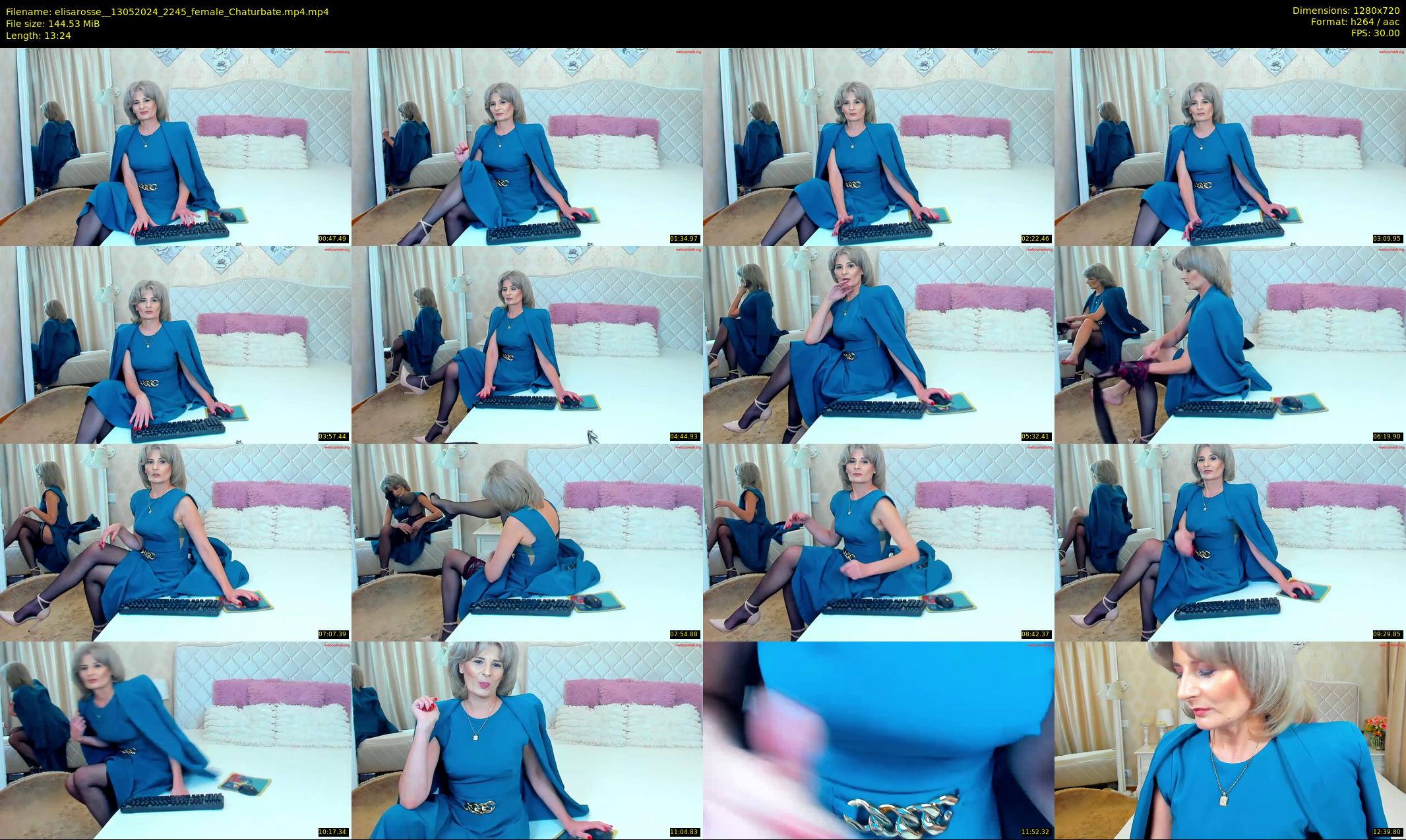 elisarosse_ — 14 minute Chaturbate female cam show recording, 720p, May 13, 2024