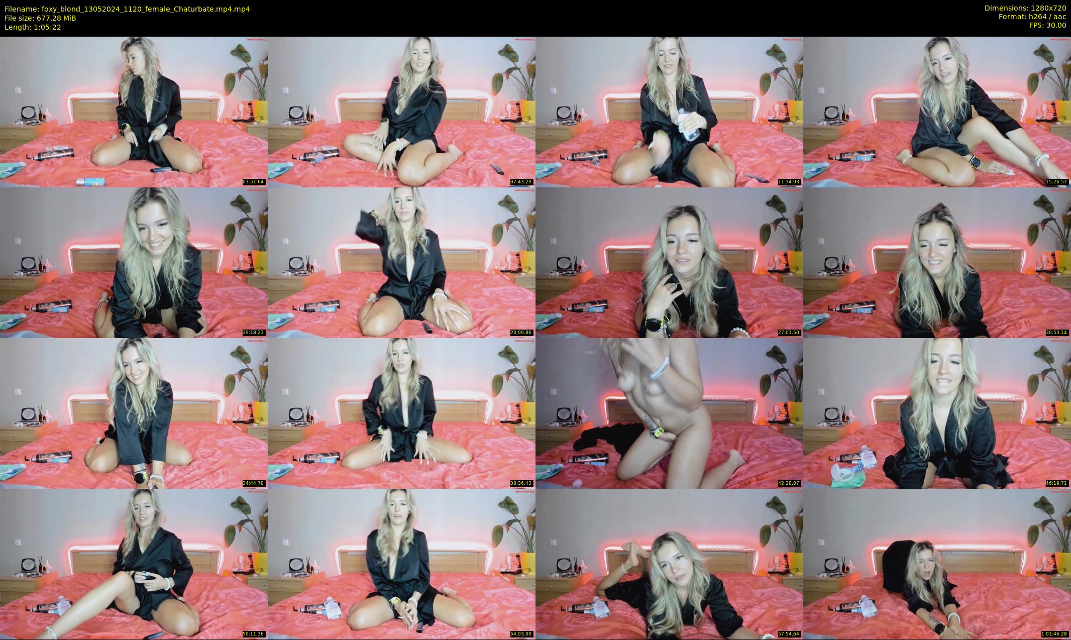 foxy_blond — 66 minute Chaturbate female cam show recording, 720p, May 13, 2024