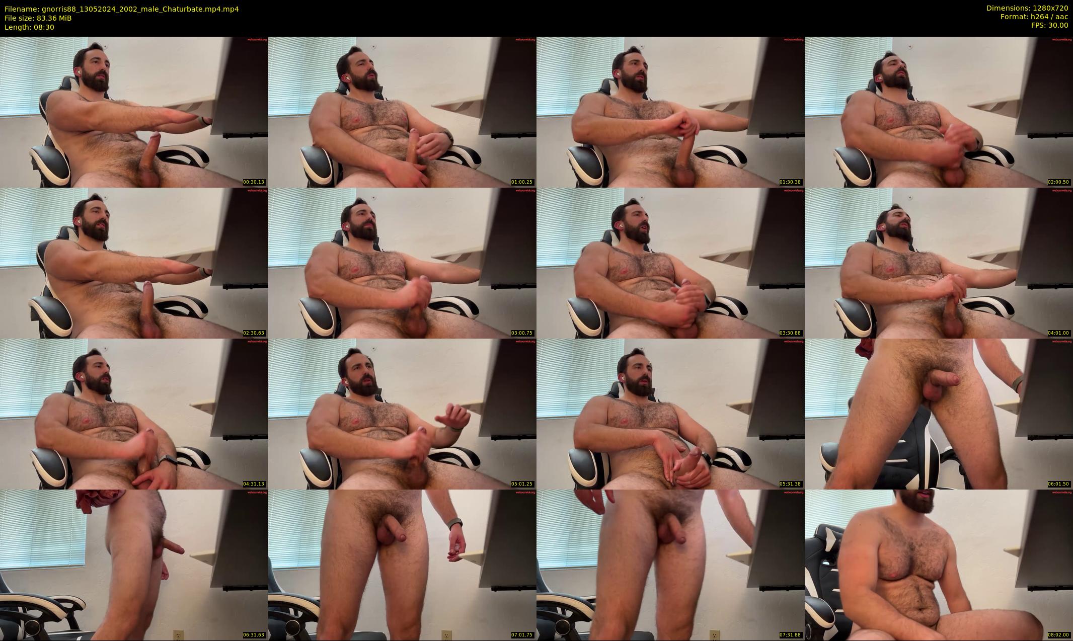 gnorris88 — 9 minute Chaturbate male cam show recording, 720p, May 13, 2024