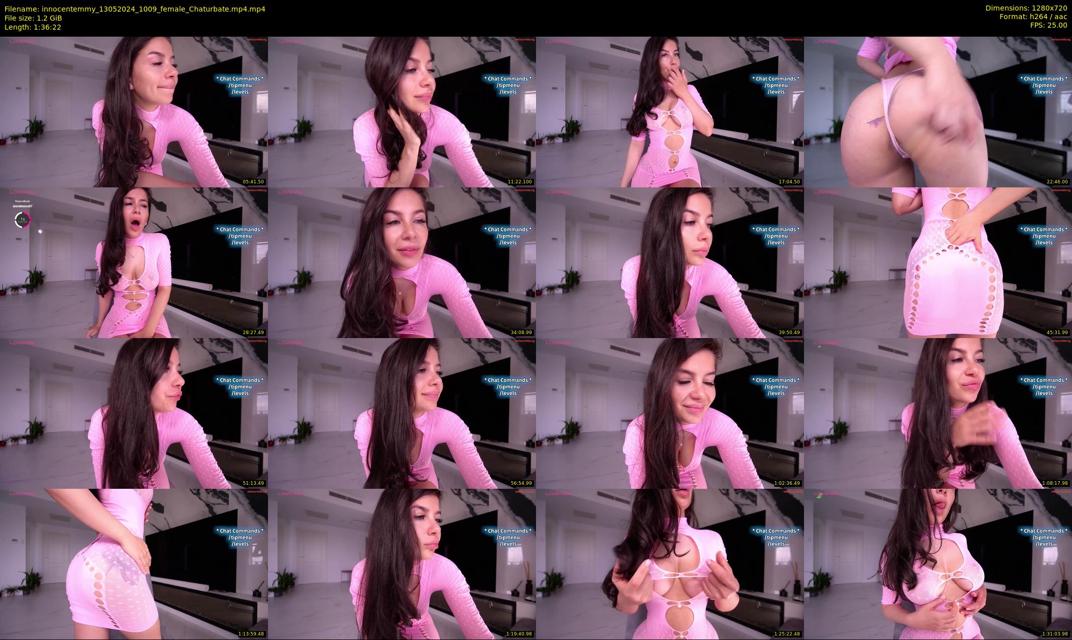 innocentemmy — 97 minute Chaturbate female cam show recording, 720p, May 13, 2024