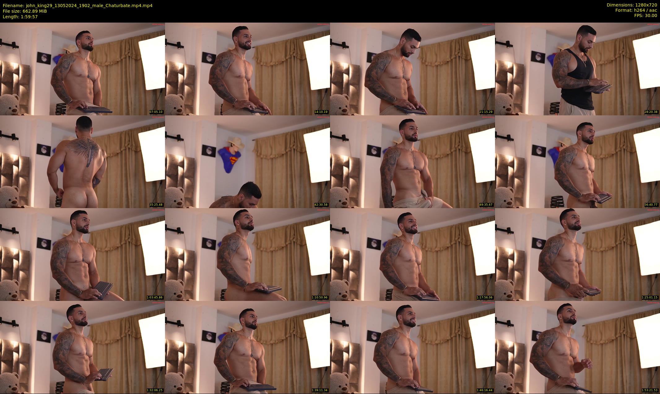 john_king29 — 120 minute Chaturbate male cam show recording, 720p, May 13, 2024