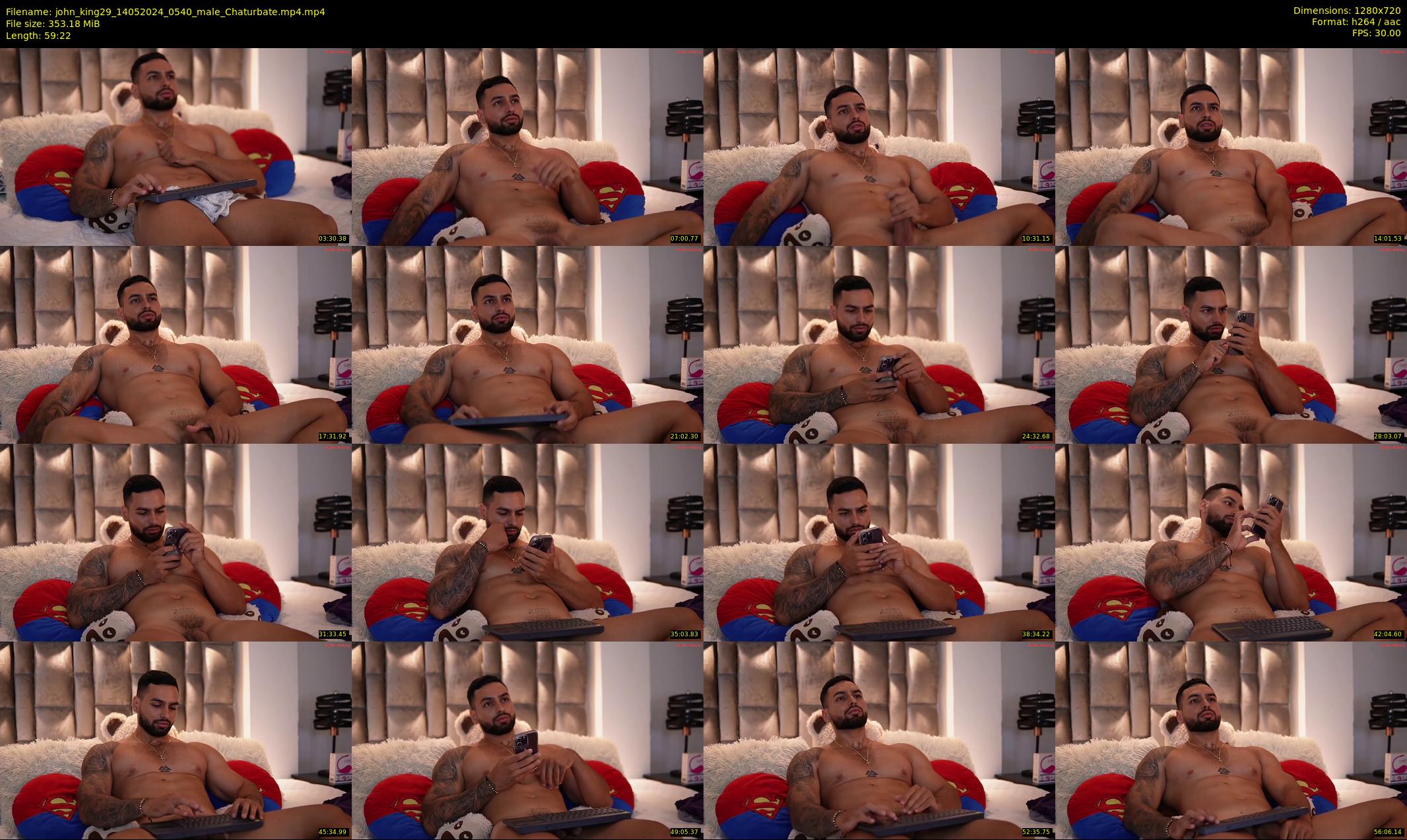 john_king29 — 60 minute Chaturbate male cam show recording, 720p, May 14, 2024