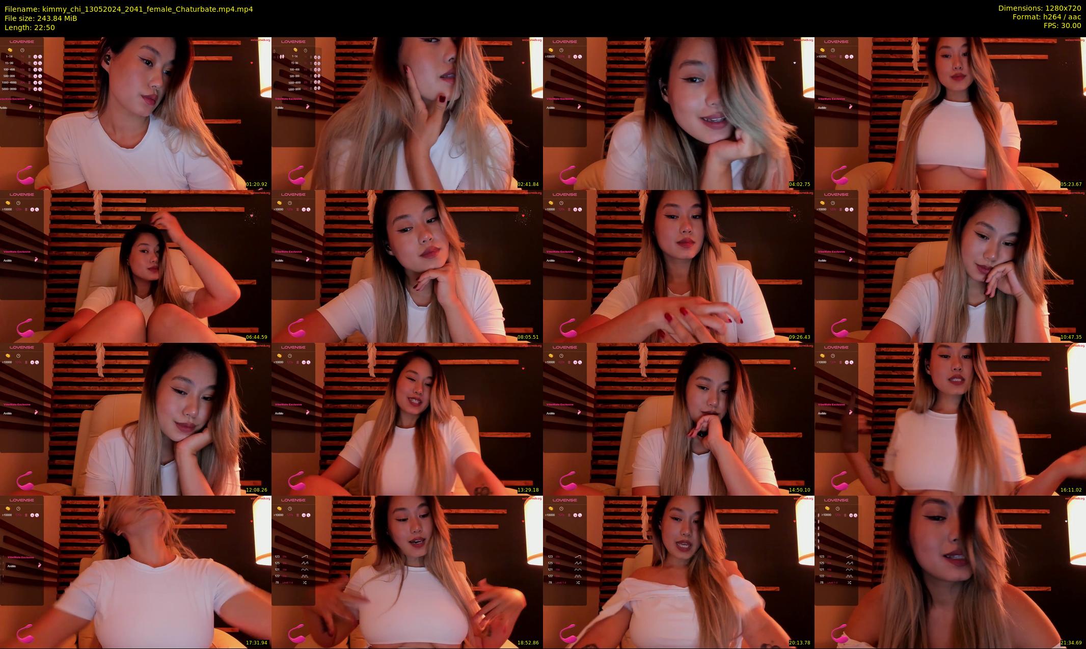 kimmy_chi — 23 minute Chaturbate female cam show recording, 720p, May 13, 2024